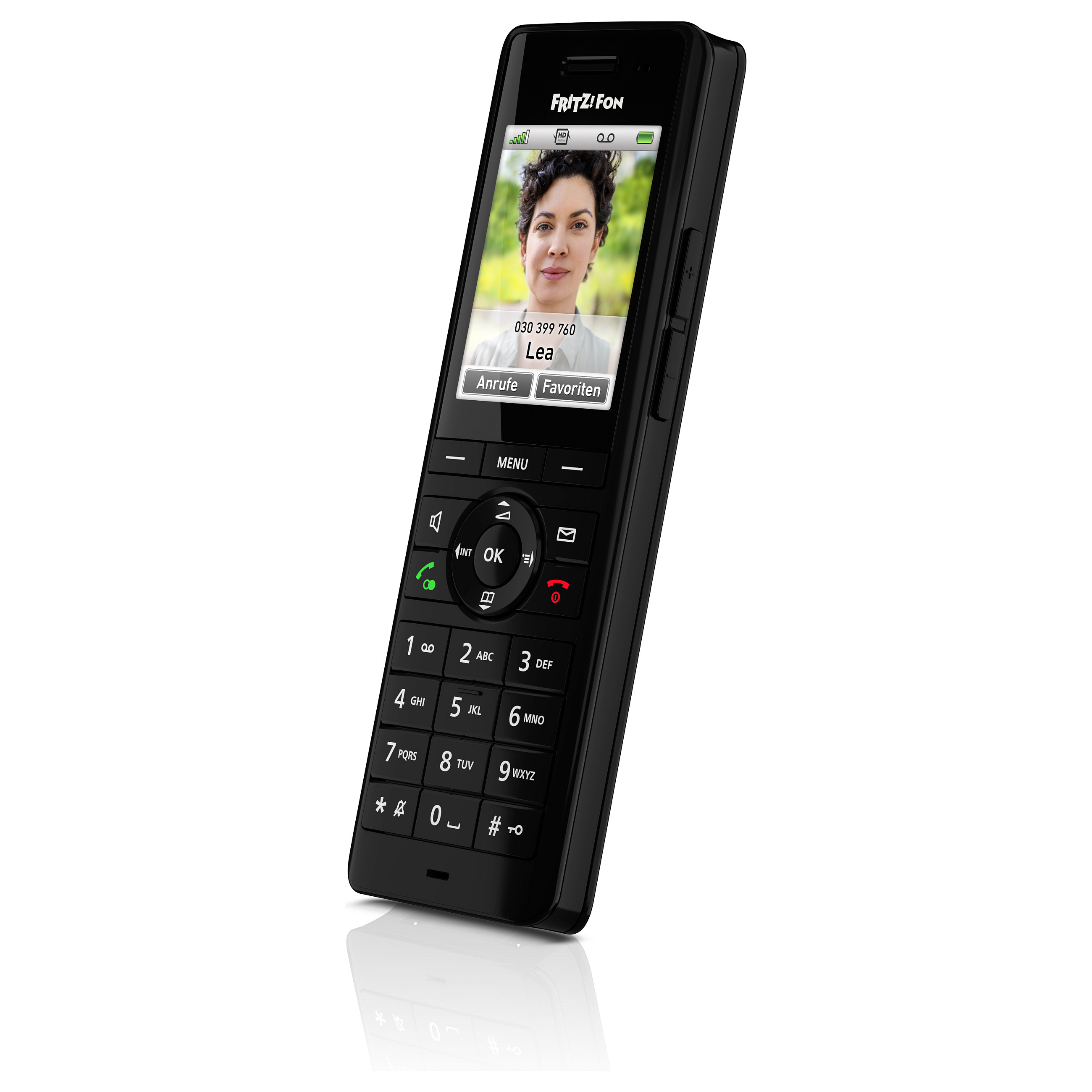 Telefon i thjeshtë AVM FRITZ!Fon X6, e zezë - 3