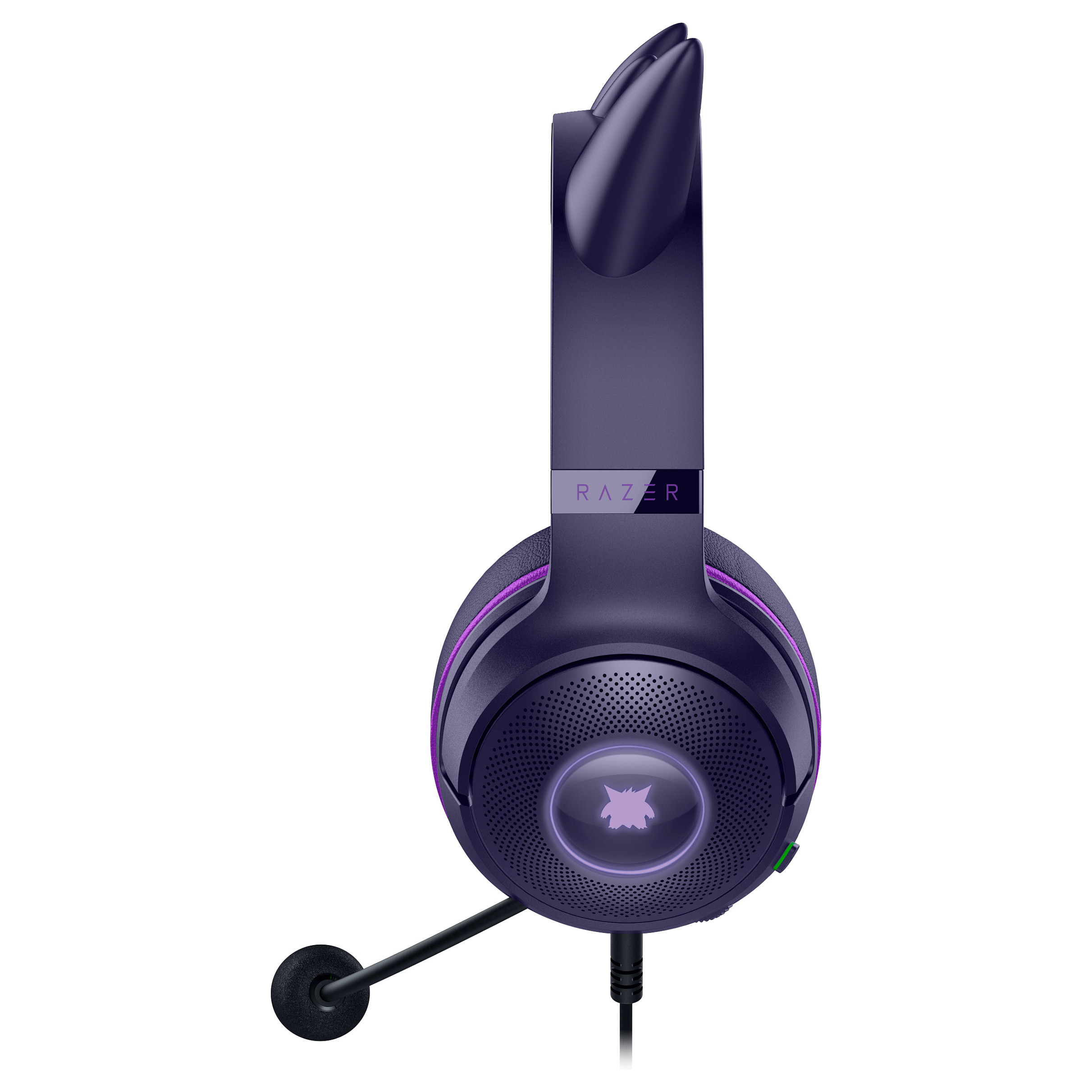 Kufje Gaming Razer Kraken Kitty V2 Pokémon Gengar Edition – Vjollcë - 2