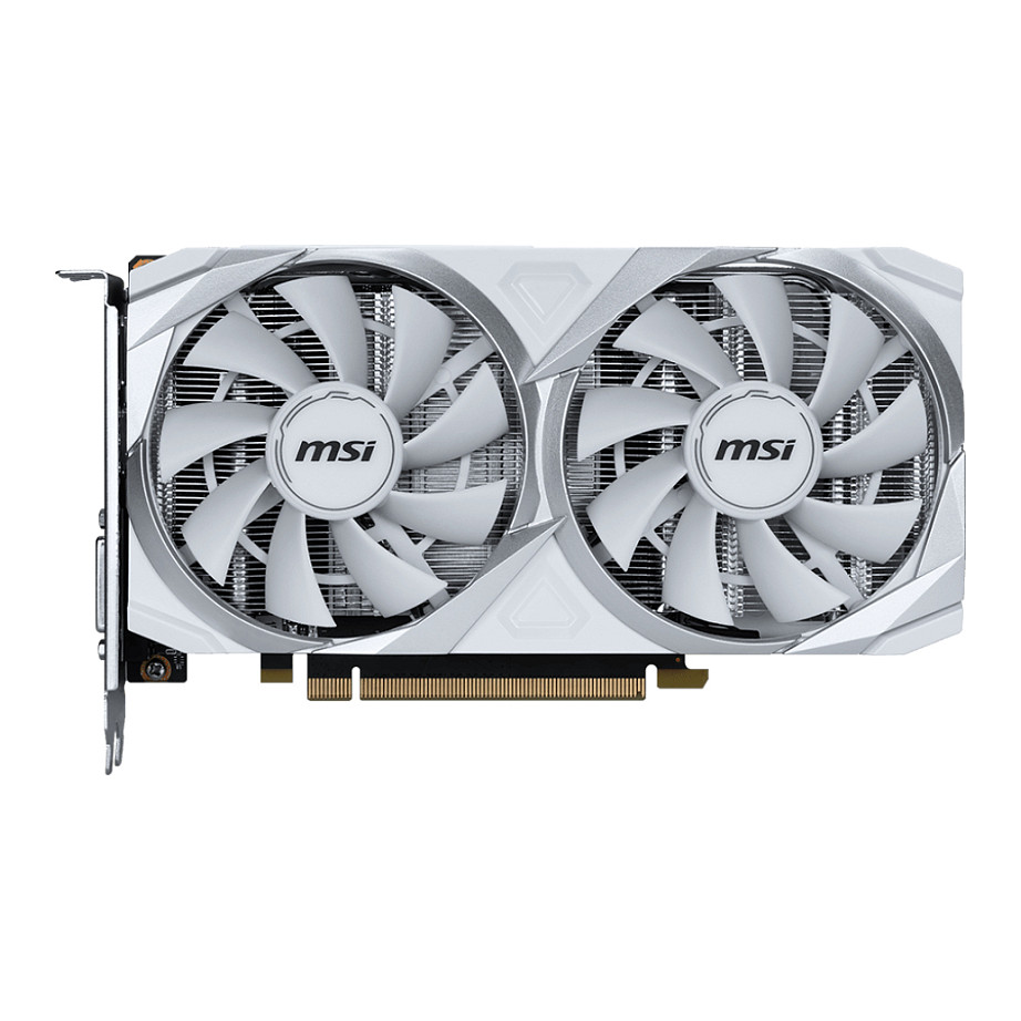 Kartë Grafike NVIDIA MSI GeForce RTX 3050 VENTUS 2X XS WHITE OC / 8GB GDDR6 / Dual Fan - Bardhë