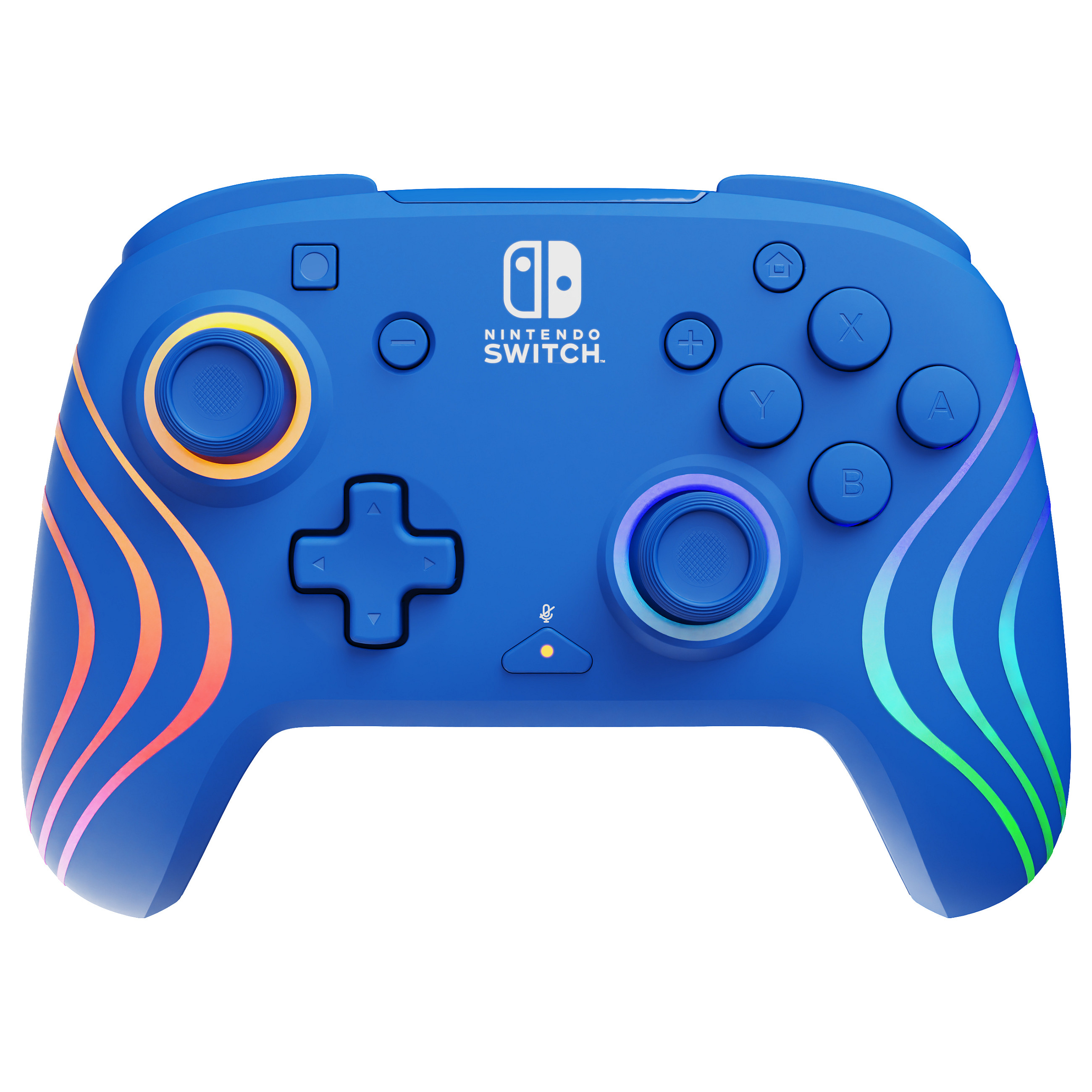 Kontroller Nintendo PDP Afterglow Wave Wireless RGB Switch - Blu - 8