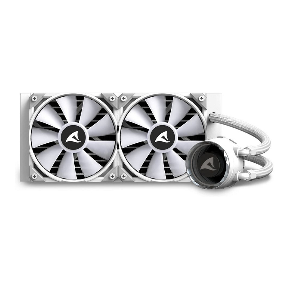 Ftohës për Procesor Sharkoon S80 RGB White AIO 240mm e bardhë - 7