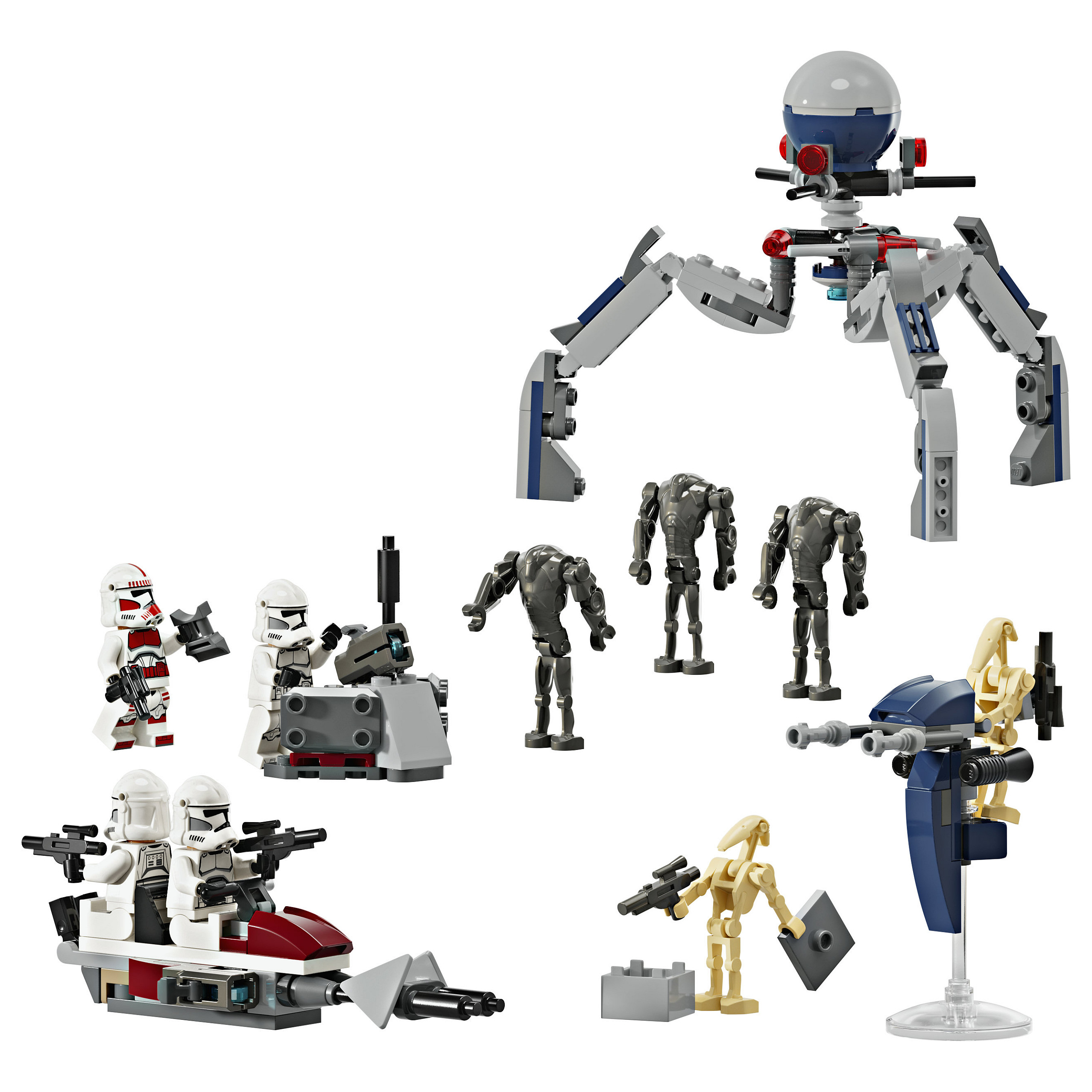 LEGO Star Wars Clone Trooper & Battle Droid Battle Pack 75372 - 3