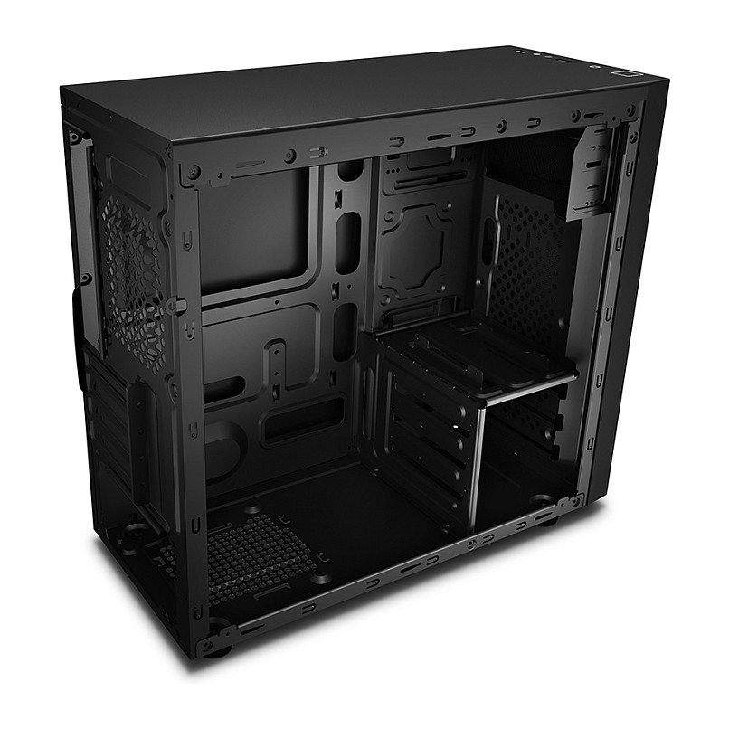 Kasë PC DeepCool MATREXX 30 SI / Mini Tower / Micro ATX / 1x 120mm Fan Support / 120mm Radiator / Mesh Front - Zezë - 4