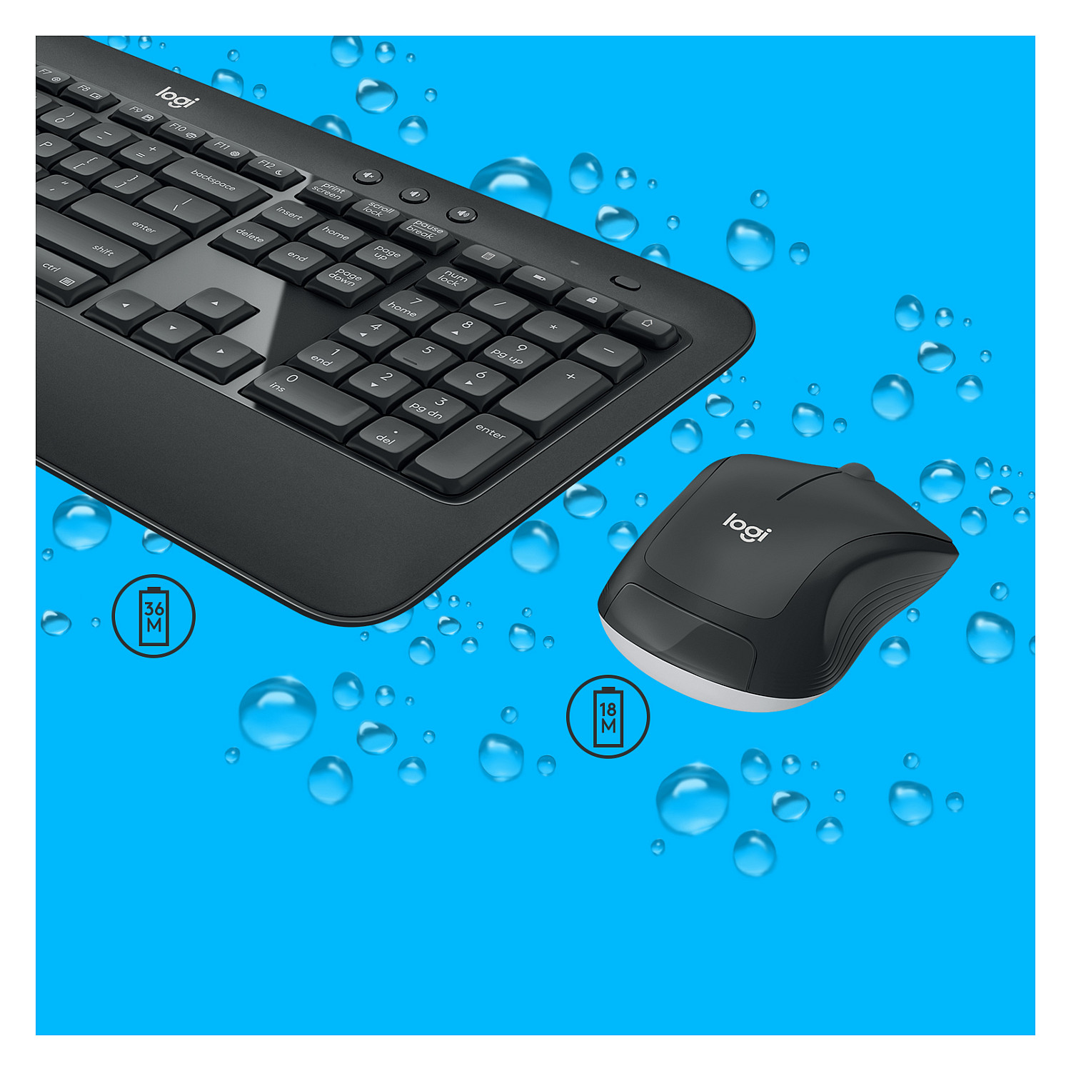 Combo (Tastierë & Maus) Logitech MK540 Advanced 2.4 GHz - 9