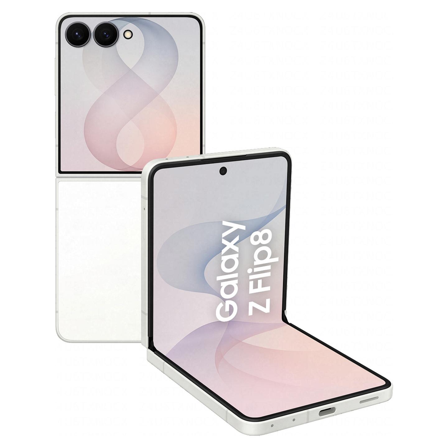 Telefon Android Samsung Galaxy Z Flip8 5G Dual SIM / 6.9" FHD+ Dynamic AMOLED 2X 120Hz / 12GB / 256GB / 5G – Krem