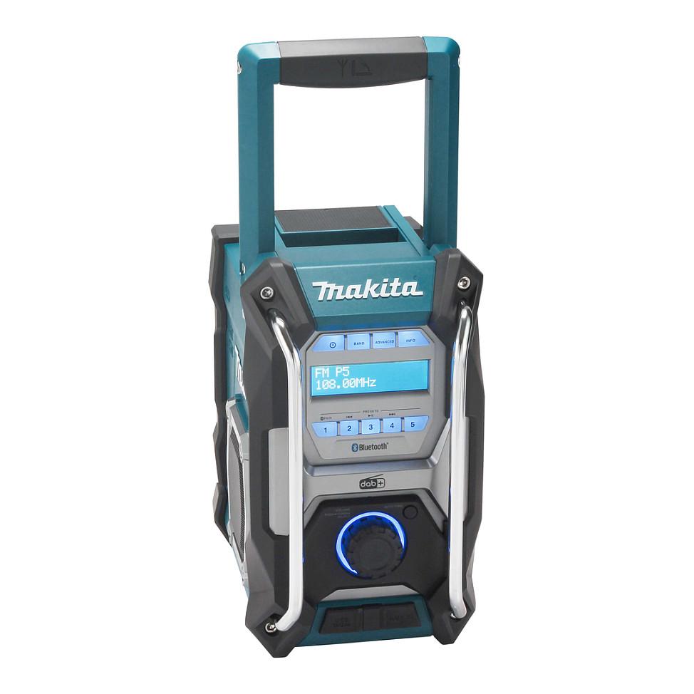 Radio për Punë Makita MR004G, DAB+, FM, 40 V, Li-Ion – Zezë, Gjelbër - 8