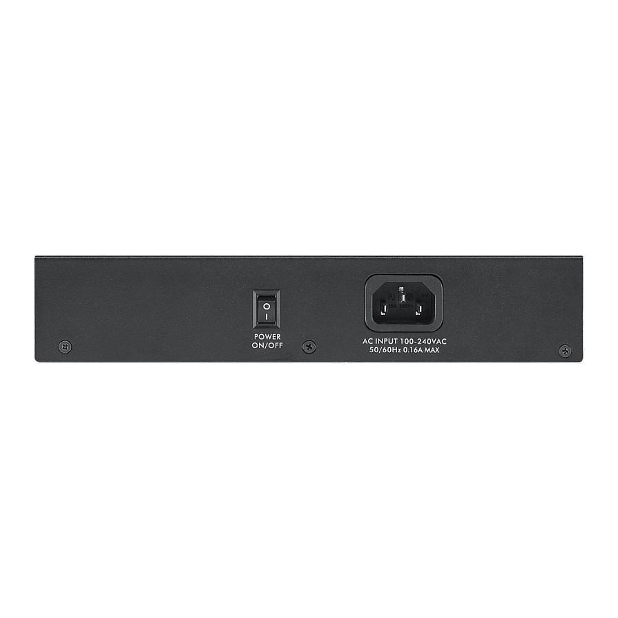 Switch Zyxel GS1100-16E, 16 porta Gigabit Ethernet, 10/100/1000 Mbps, Unmanaged, 32Gbps, pa ventilator - Zezë - 4