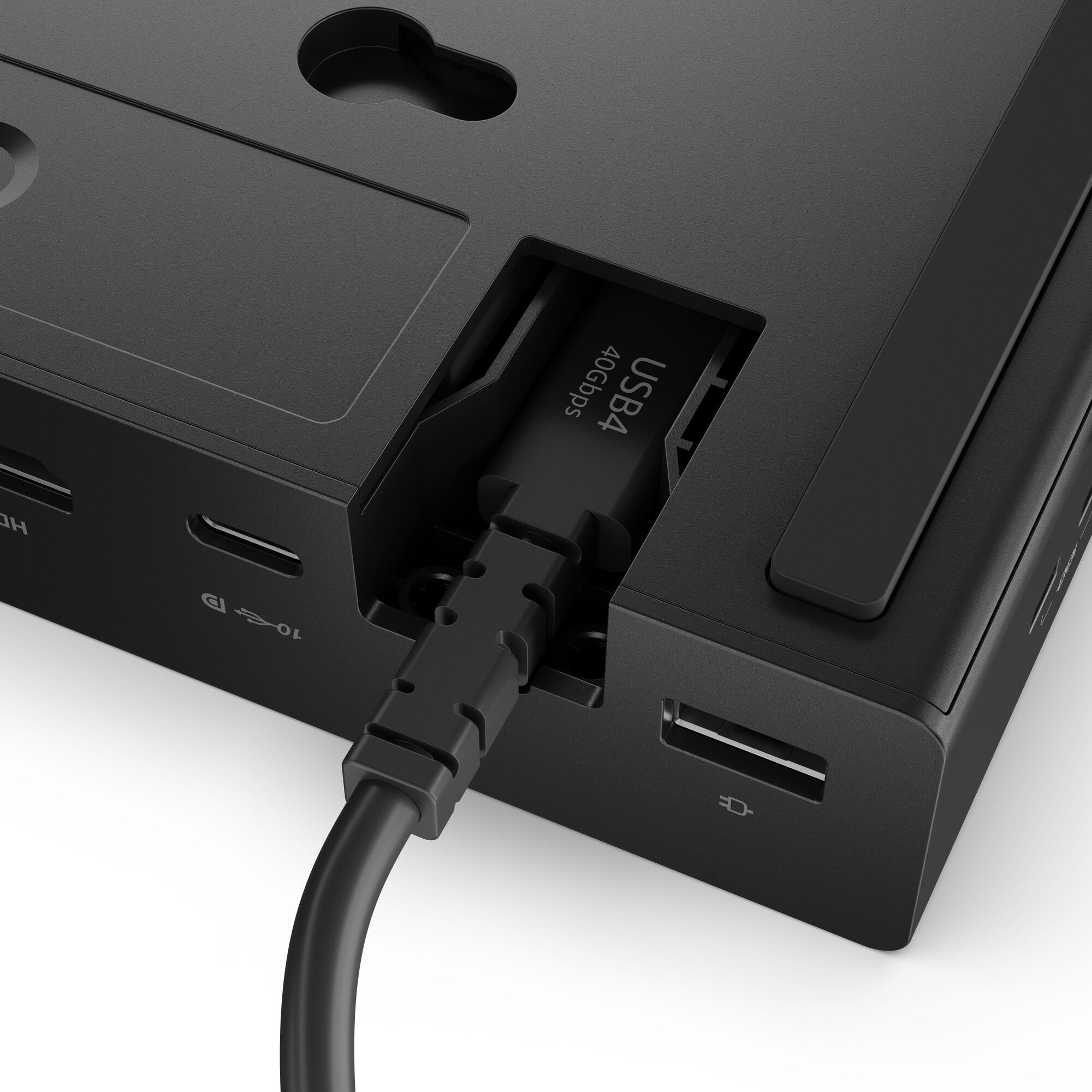 Docking Station Lenovo ThinkPad USB4 Smart Dock 5500 / USB4 / HDMI / DisplayPort - Zezë - 2