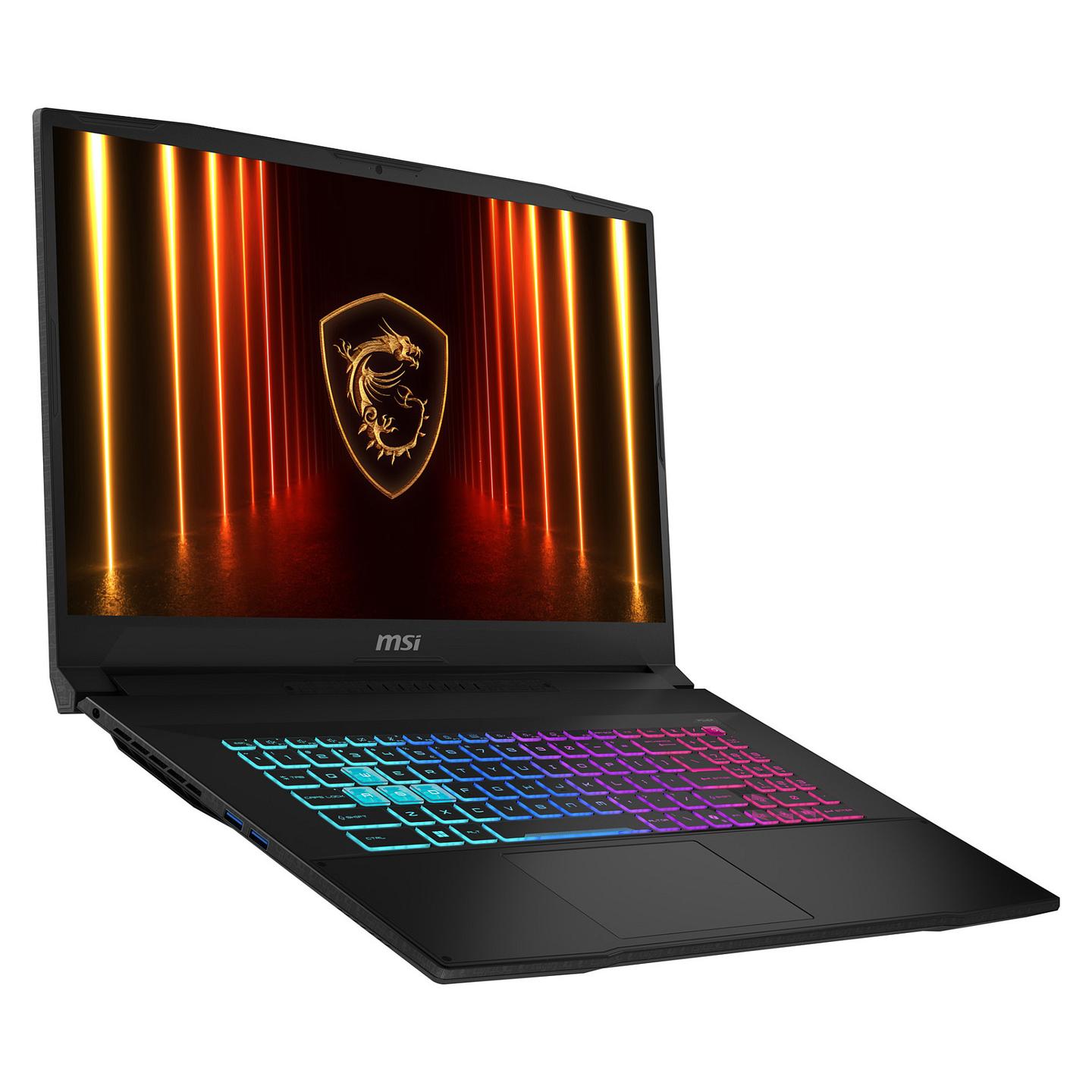 Laptop Gaming MSI Katana 17 HX B14WFK-007FR, Core i7-14650HX, 16GB DDR5, 1TB, 17.3" QHD IPS 240Hz, RTX 5060 8GB - Zezë - 9