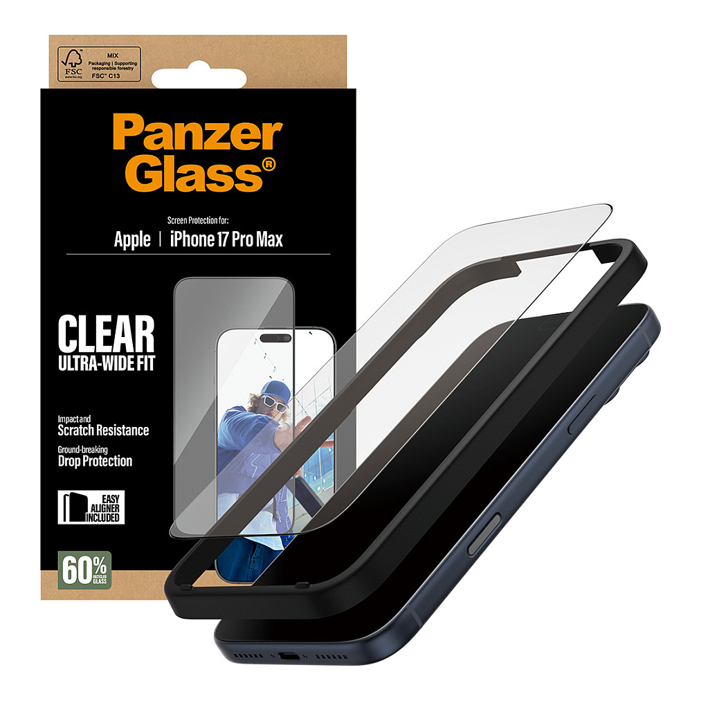 PanzerGlass Screen Protector for iPhone 17 Pro Max / UWF - 5
