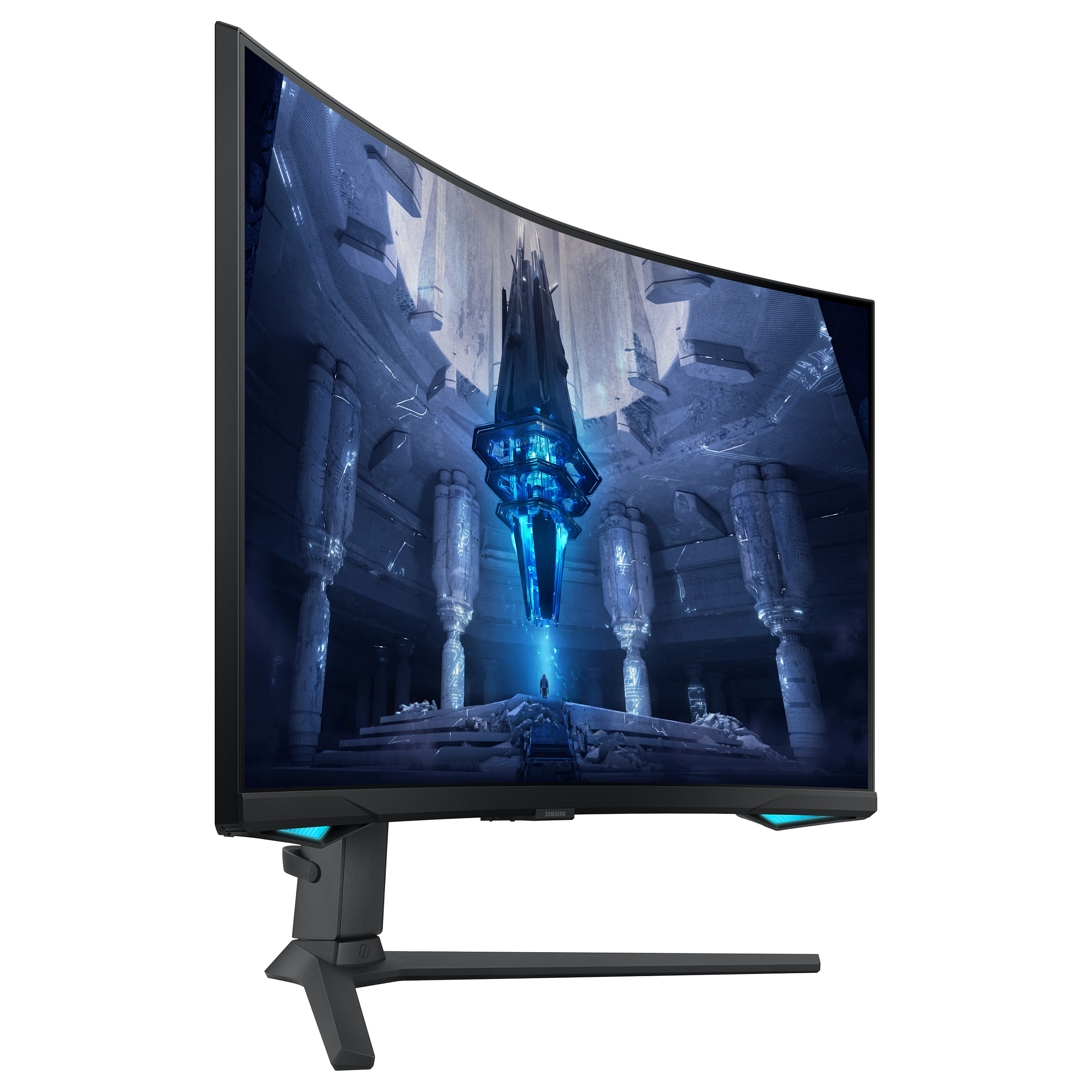Monitor Gaming Samsung LS32BG750NPX / 32"/ 4K Ultra HD VA / LED / 165 Hz / 1 ms / HDMI+USB+DP+HDCP - Zezë - 8