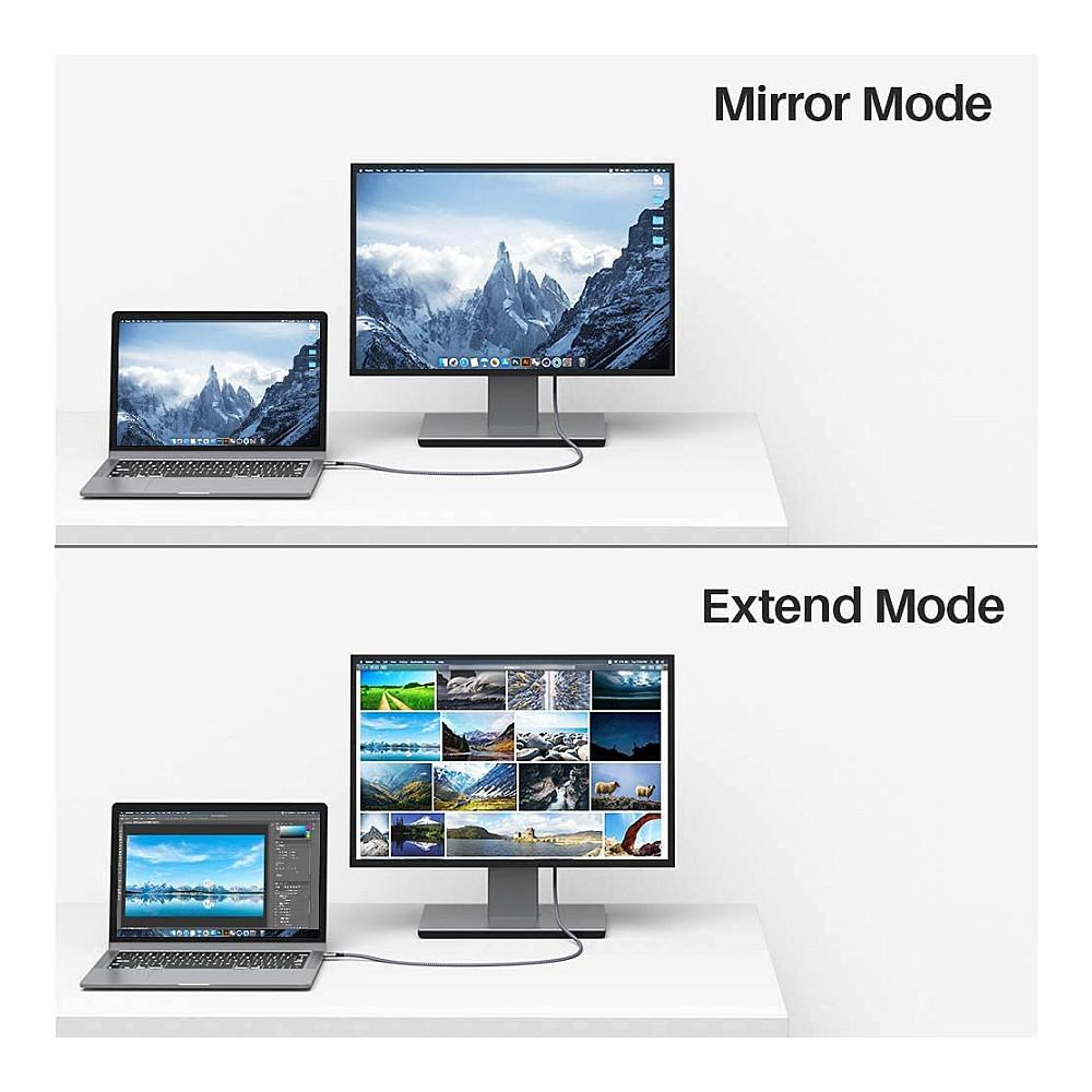 Kabllo USB Equip 119468 / USB-C në USB-C / USB 3.2 Gen 2 / 10 Gbit/s / 60W / 10m - Zezë - 7