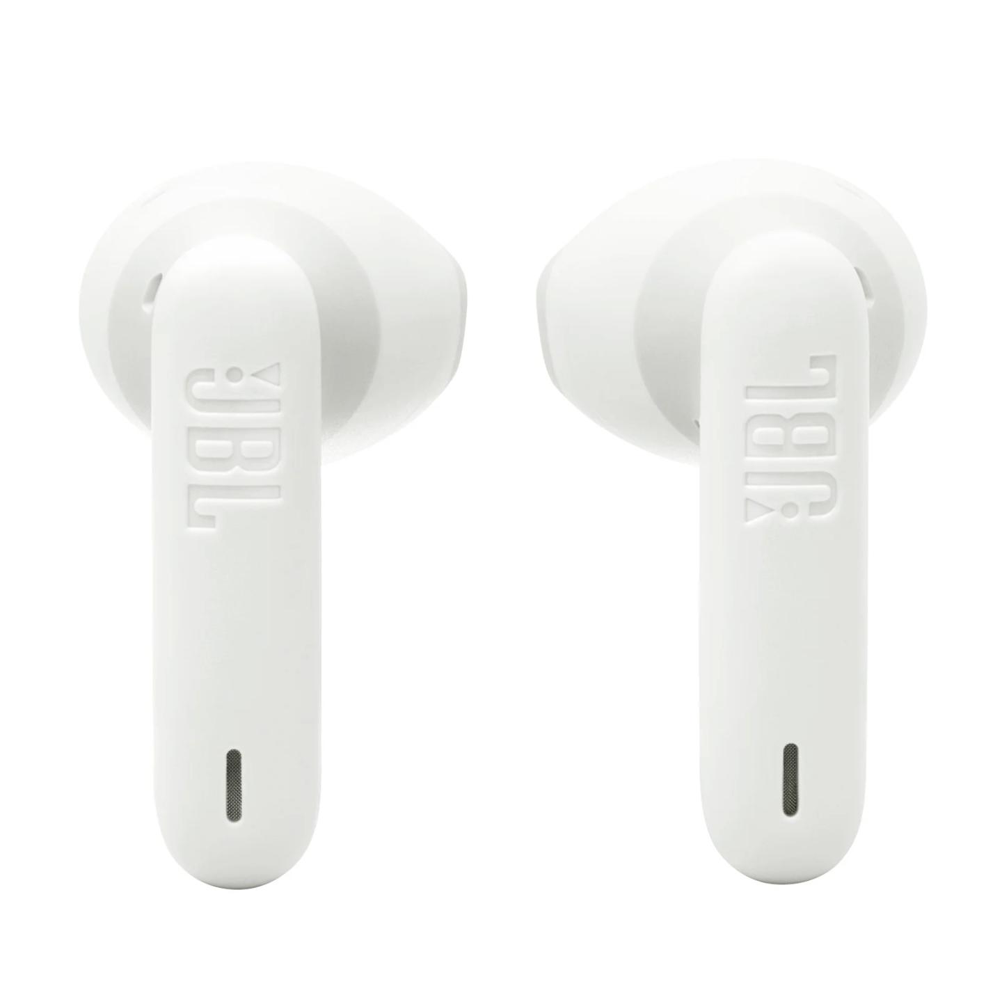 Kufje pa kabllo JBL Vibe Flex 2 / 12mm / Bluetooth 5.3 / Smart Ambient / 40H / Mikrofon / IP54 - Bardhë