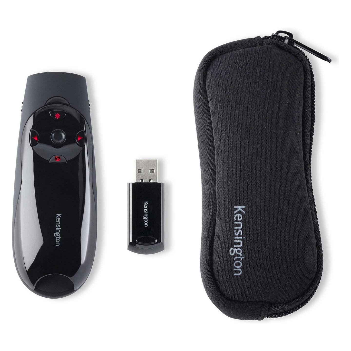 Aksesorë për Konferencë Kensington Presenter Expert / Wireless / Red Laser / Cursor Control / 50m - Zezë - 5