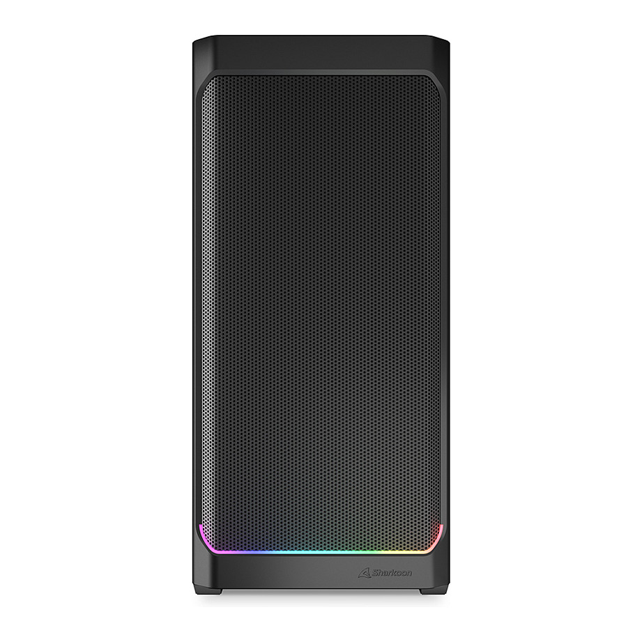 Kasë Sharkoon AK4W RGB ATX 1xGlass - Zezë - 2