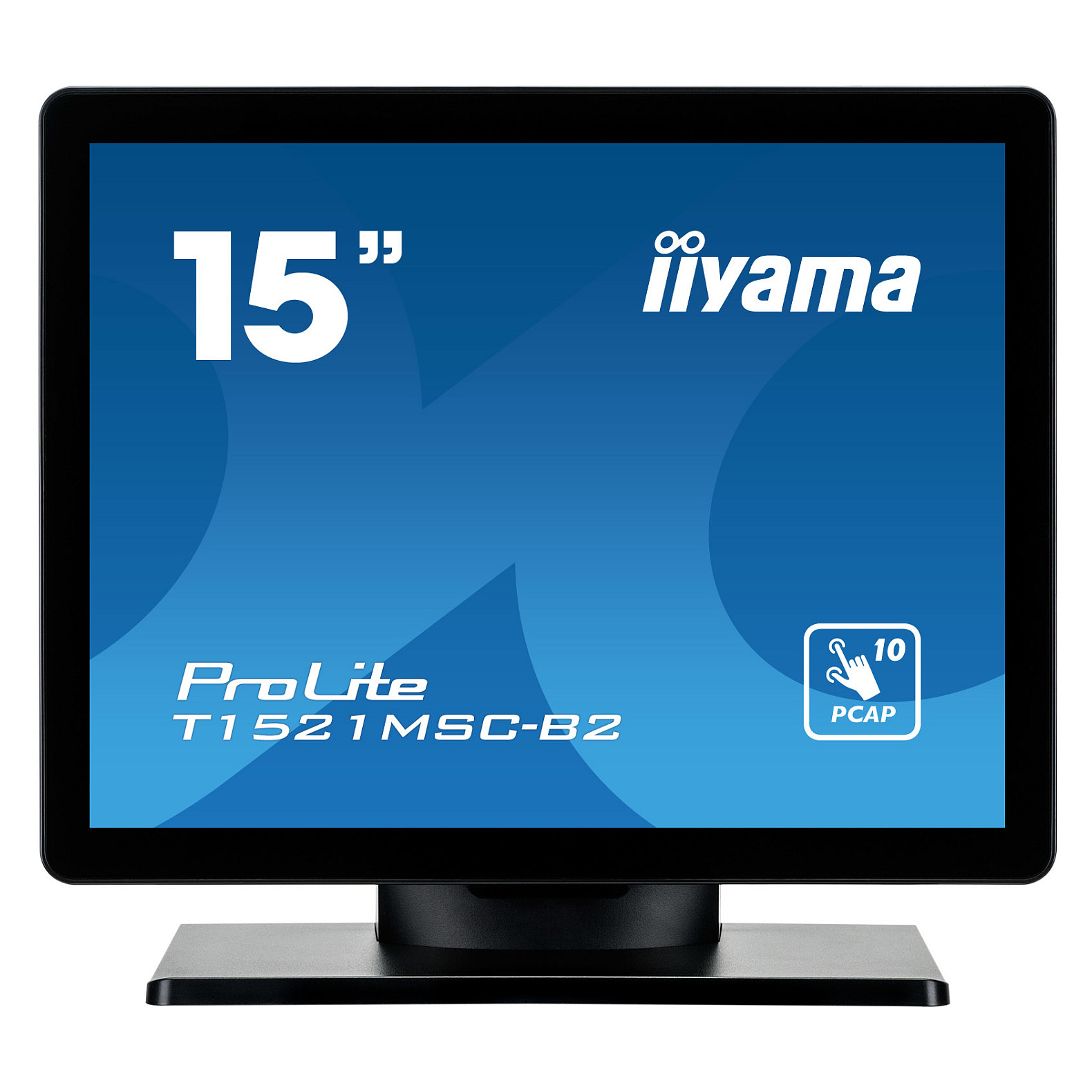 Monitor IIYAMA T1521MSC-B2 / 15″ / XGA TN LED Touch / 8ms / USB Port + VGA + HDMI - Zezë - 2