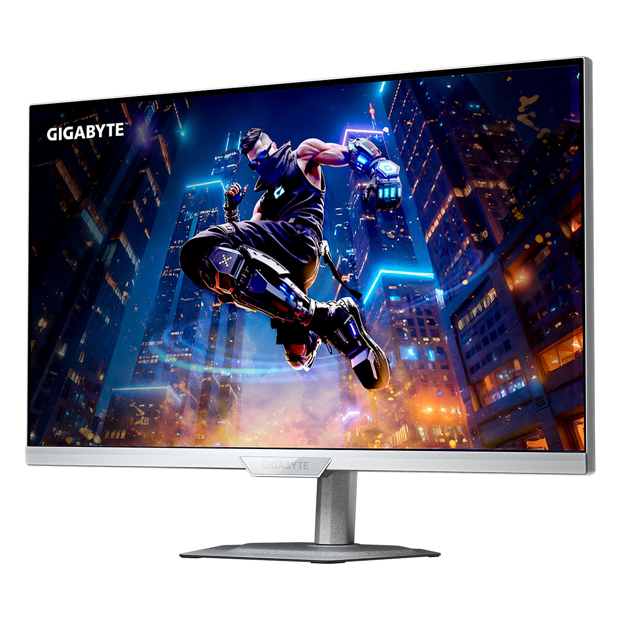 Monitor Gaming Gigabyte M27Q2 QD ICE / 27" / QHD QD-OLED / 240Hz / 0.03ms / HDMI+DP+USB-C - Bardhë - 2