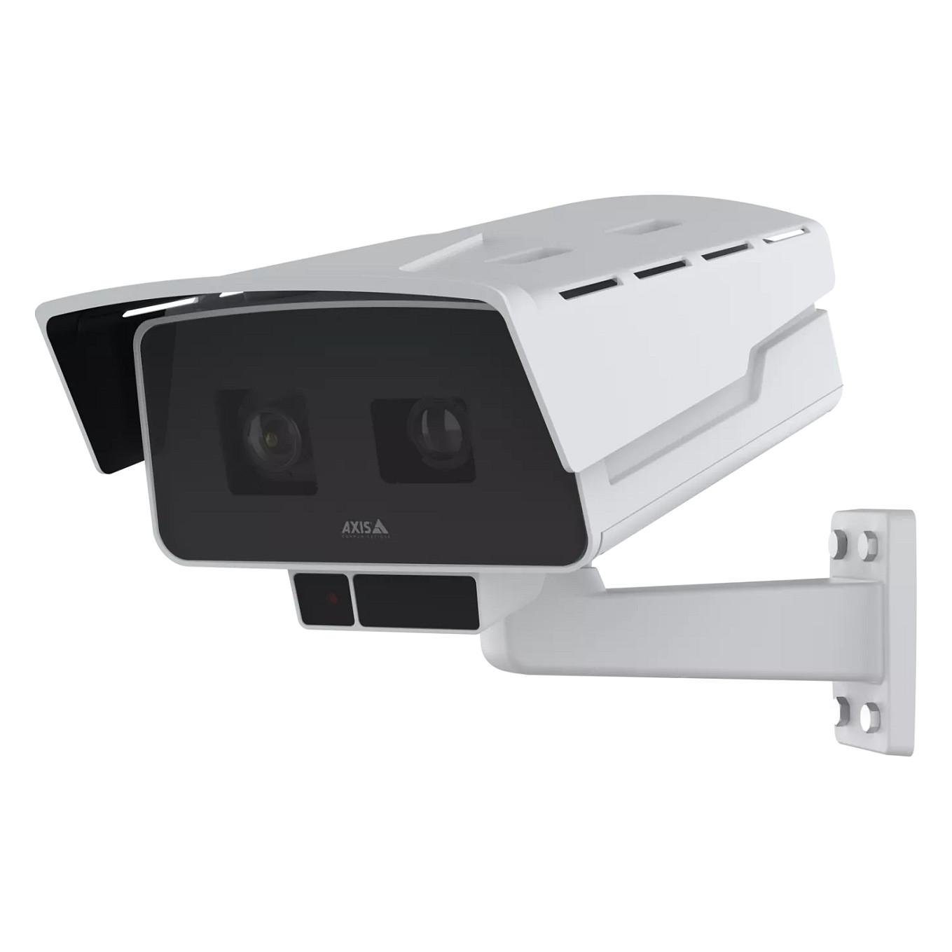 Kamerë Sigurie IP CCTV Axis P1518-LE, 8MP + 2MP, 5.85 mm, 10.9–29 mm, 2.7x, IR, PoE, IP66, IP67, IK10 - Bardhë