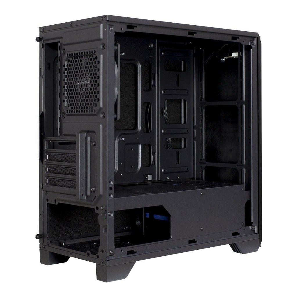 Kasë Mini Inter-Tech / H-606 / Me izolim - Zezë - 8