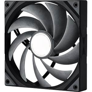 Ftohës për Kasë TRYX ROTA PRO / 140mm / 1650 RPM / PWM / 100.3 CFM / 2.53 mmH₂O / FDB / Daisy-Chain – Zezë