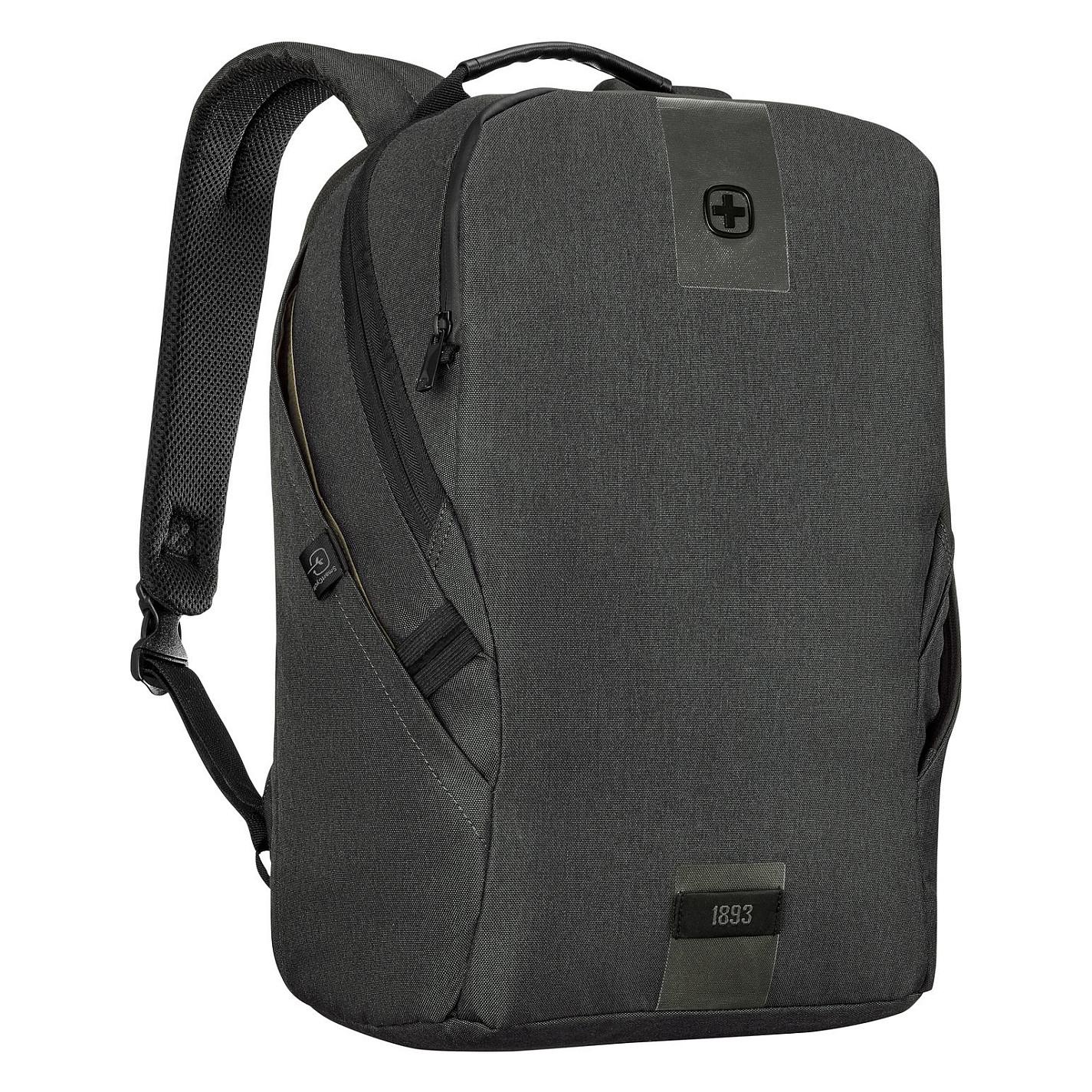 Çantë për Laptop Wenger SwissGear MX ECO Light, 16", 19 L, Ndarje për Tablet 10", Poliester i ricikluar, 0.62 kg - Gri - 5