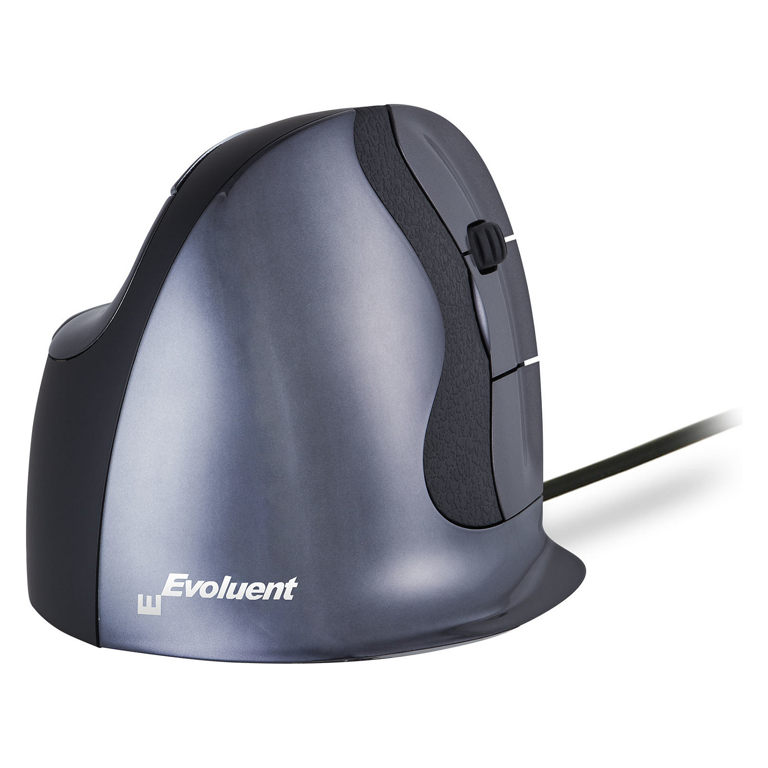 Maus Me kabllo Vertikal Evoluent D (Medium) - Zezë / Hiri - 1
