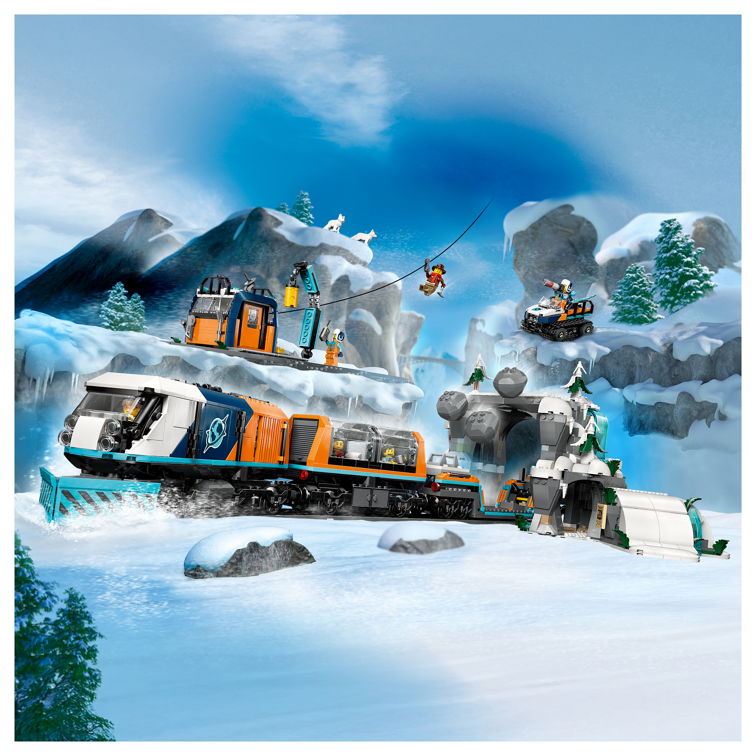 LEGO City Explorers Arctic Polar Express Train – Mix - 20