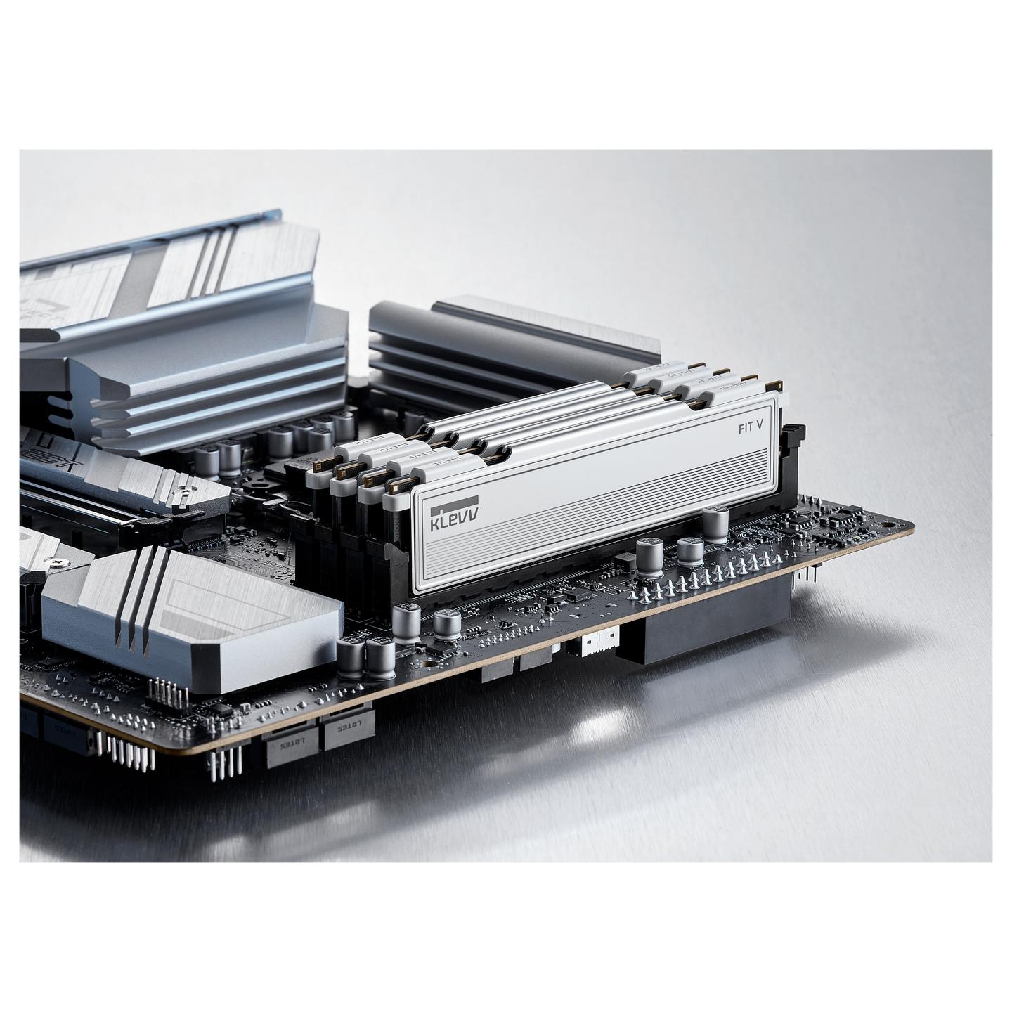 RAM Memorie DDR5 KLEVV FIT V, 16GB, DIMM, 5600MHz, CL30, 288-pin – Bardhë - 16