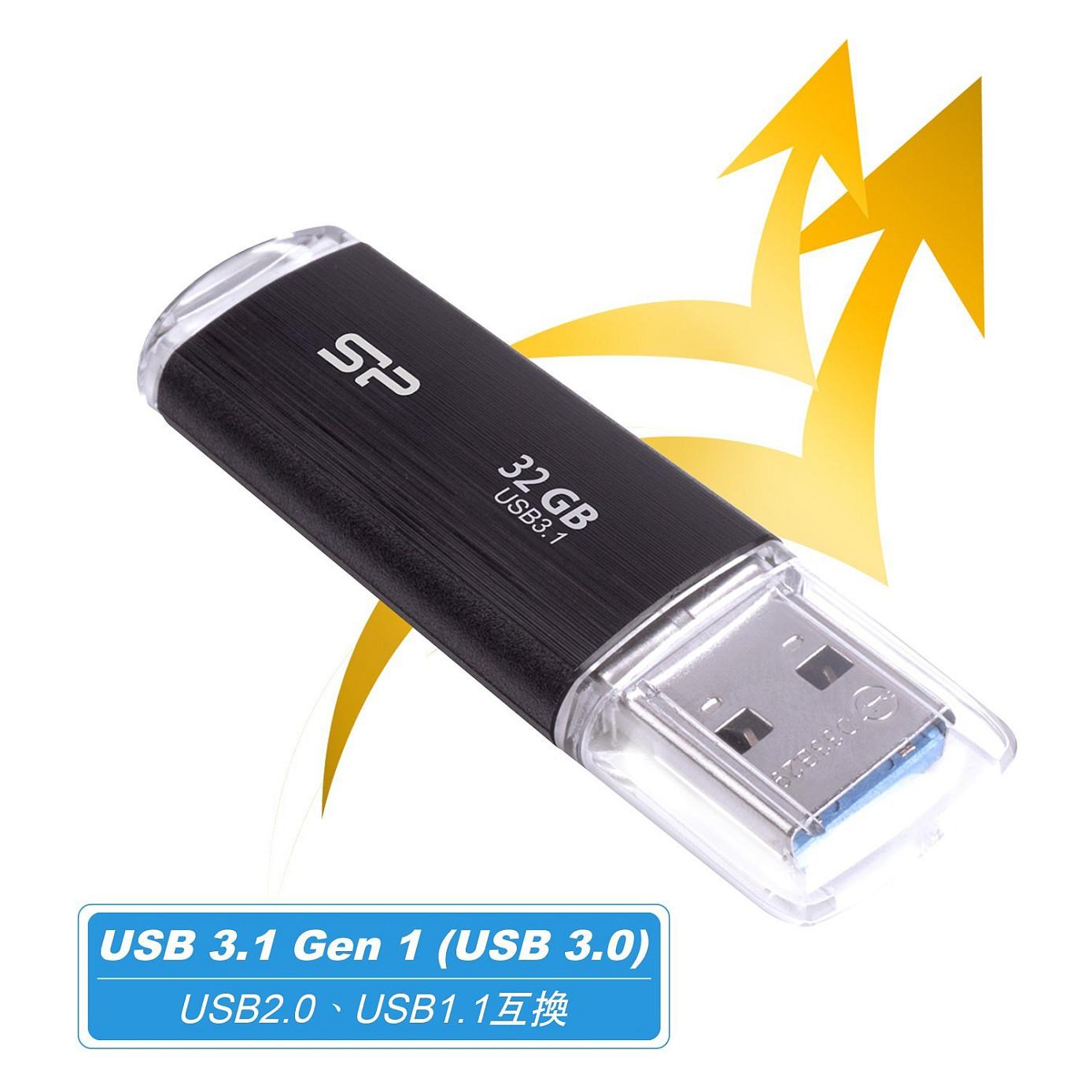 USB Flash Drive Silicon Power Blaze B02, 32GB, USB Type-A, USB 3.2 Gen 1 - Zezë - 7