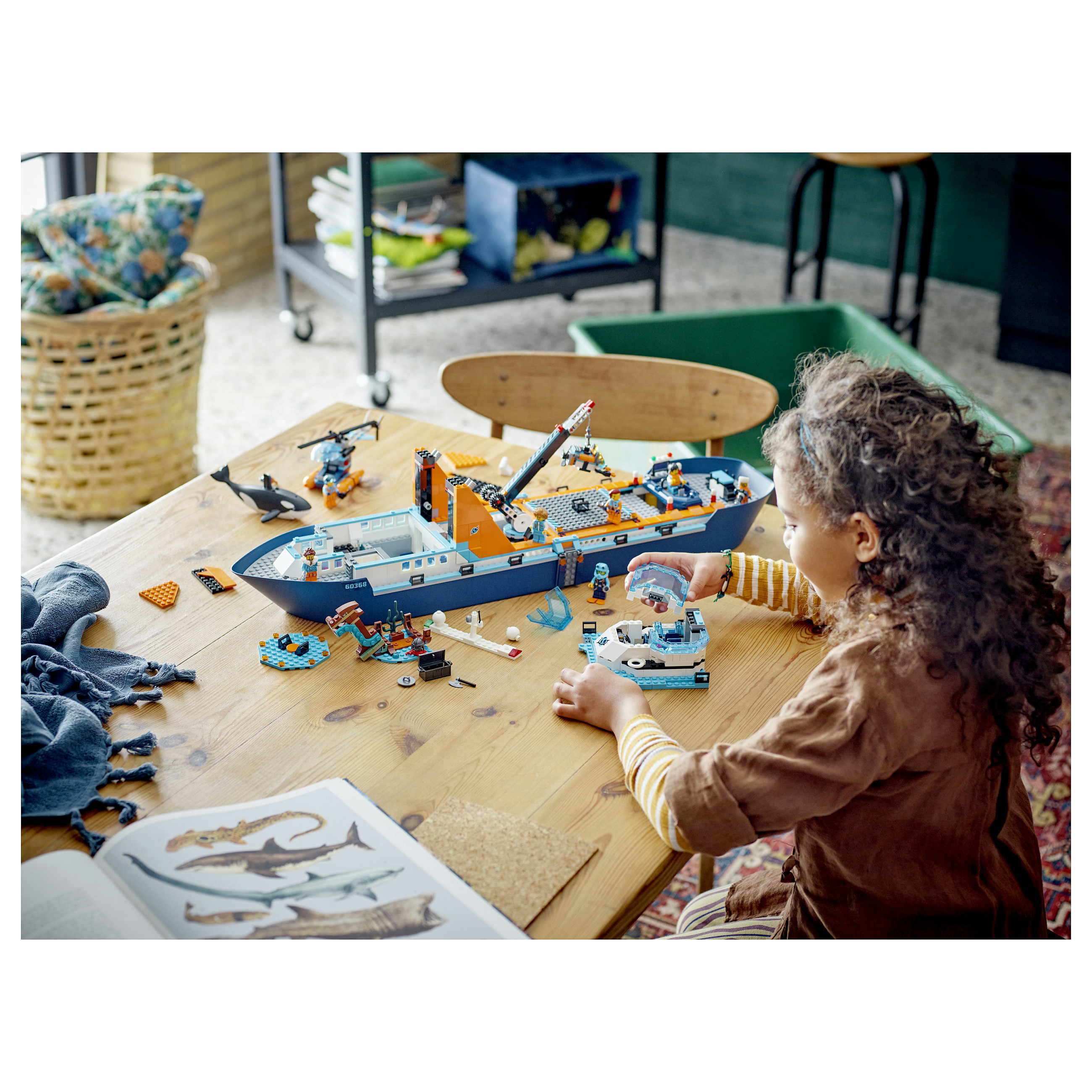 LEGO City Anija e Kërkimit në Arktik 60368 - 14