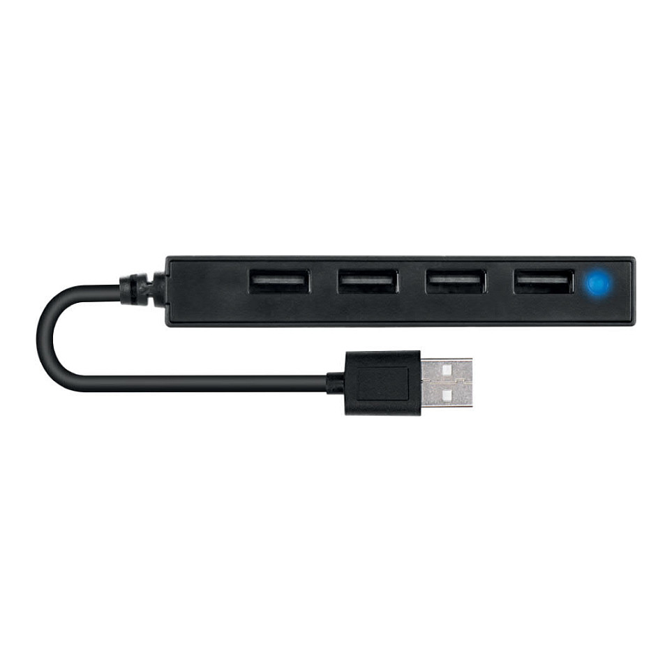 HUB Conceptronic / 4‑Port / USB‑A 2.0 → 4x USB‑A 2.0 / Slim Bus‑Powered – Zezë - 5