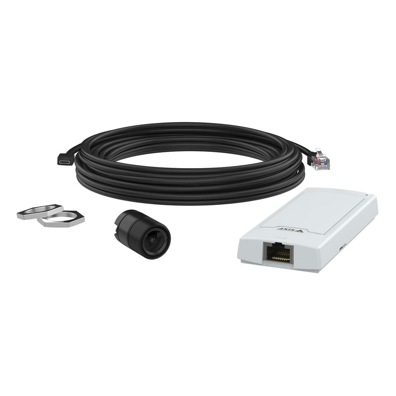Kamerë Sigurie IP CCTV Axis P1245 Mk II, 1080p, 2.8 mm, 111°, PoE, M12 - Bardhë - 3