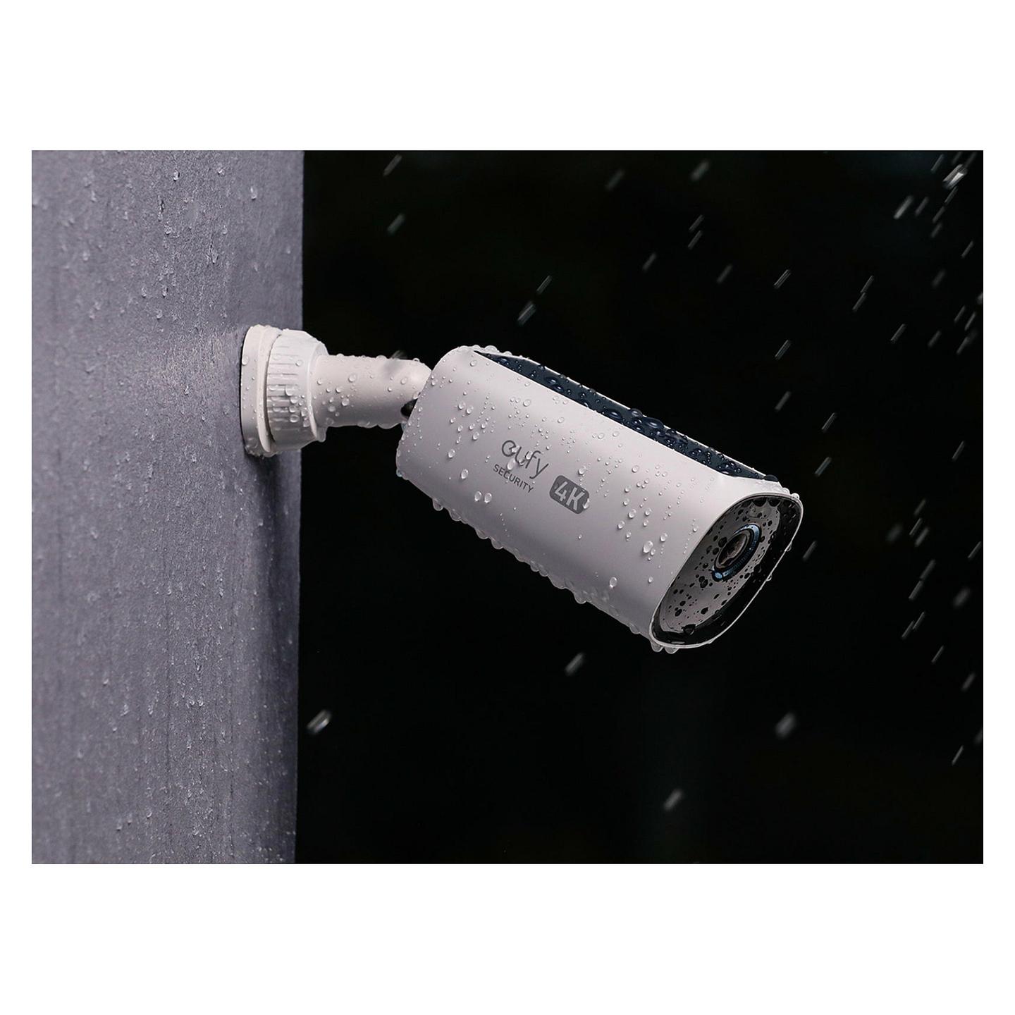 Kamerë Sigurie IP CCTV Anker Eufy eufyCam S330 (eufyCam 3) 3-Cam Kit, 4K, 135°, Wi-Fi 2.4 GHz, IR, Solar, IP67 - Zezë/Bardhë - 5