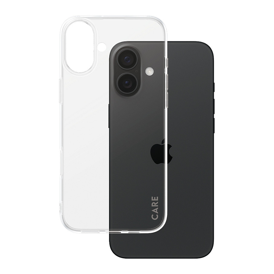 Aksesorë për telefon CARE / Case Fashion X-Ray Soft Basic / iPhone 16 Plus - Transparente - 1