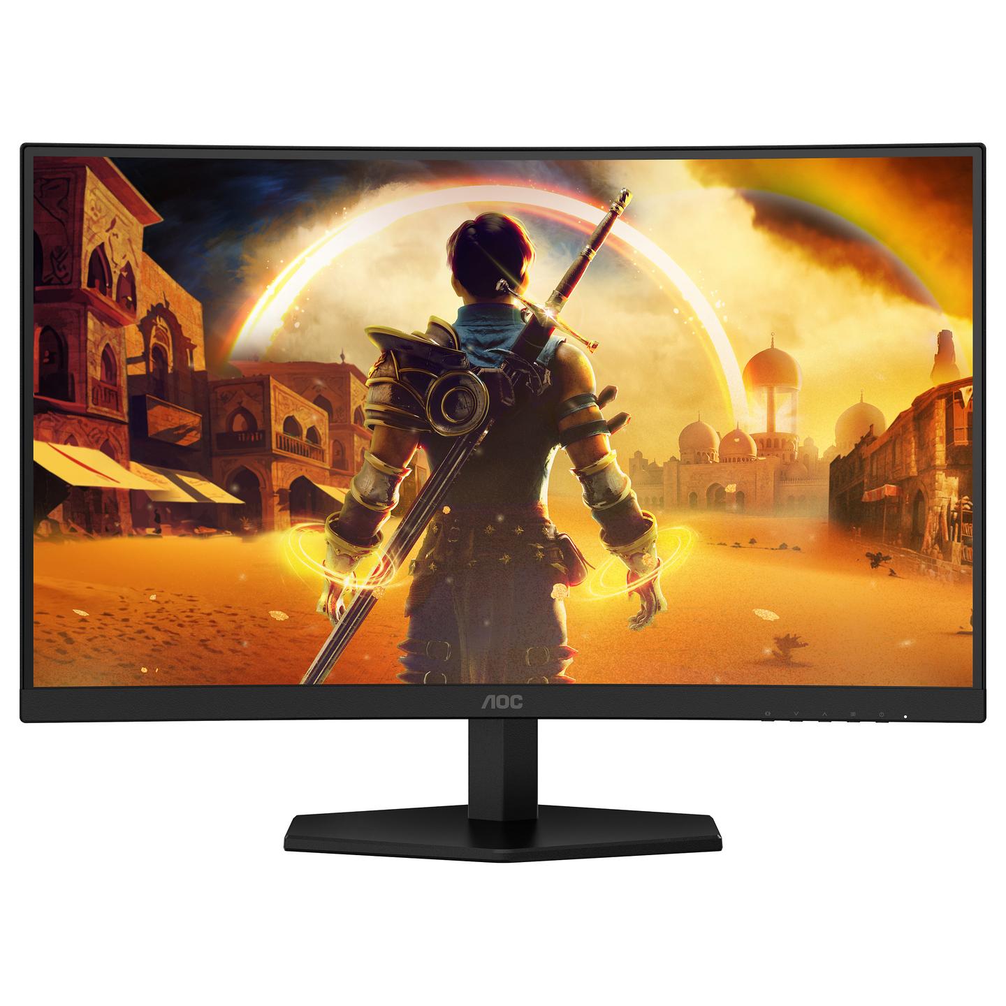 Monitor Gaming AOC C27G42ZE, 27", FHD VA Curved, 260Hz, 1ms, HDMI+DP - Zezë - 2