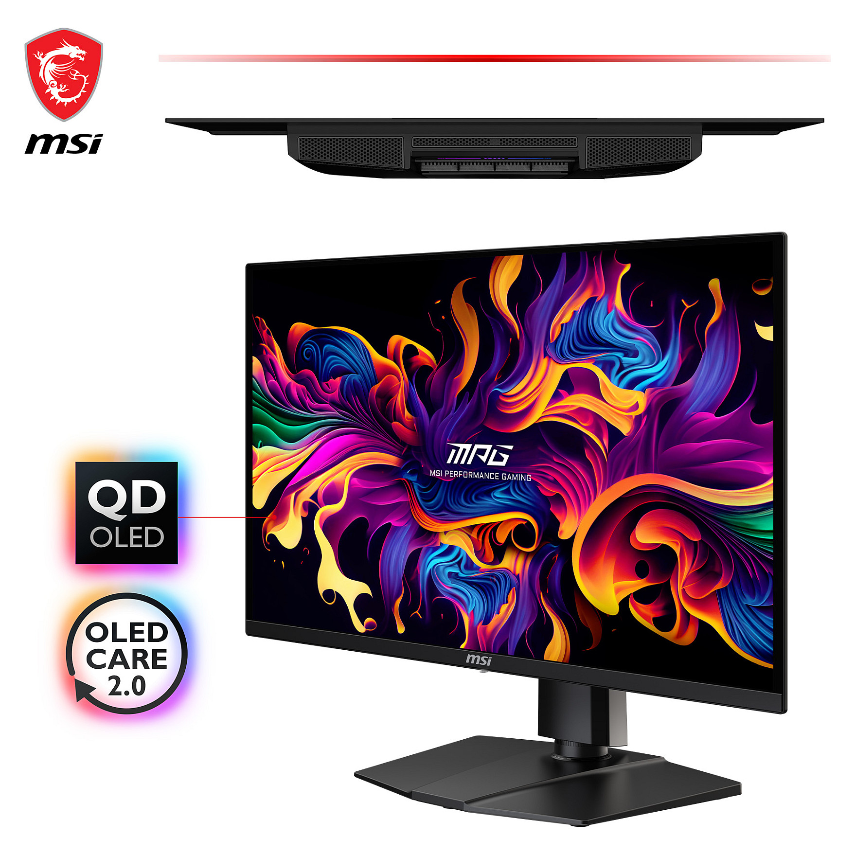 Monitor Gaming MSI MPG 321URXDE / 31.5" / 4K Ultra HD / QD-OLED / 240 Hz / 0.03 ms / HDMI+USB+DP - Zezë - 10