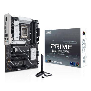Motherboard ASUS PRIME B860-PLUS WIFI, Intel LGA1851, B860, ATX, DDR5, Wi-Fi 6E, Bluetooth 5.3, 2.5Gb Ethernet