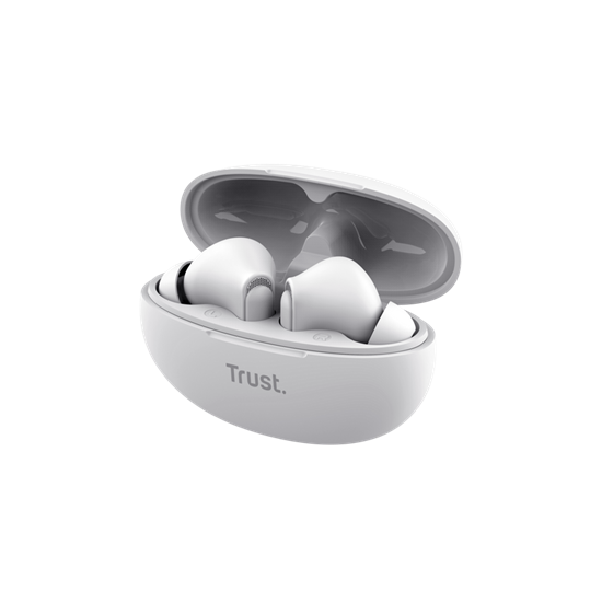Kufje pa kabllo Trust Yavi / True Wireless / Bluetooth - Bardhë - 3