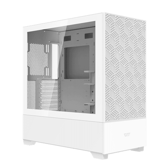 Kasë DarkFlash DF5000 / Mid-Tower / ATX-M-ATX-ITX / Mesh / Xham i Temperuar - Bardhë - 3
