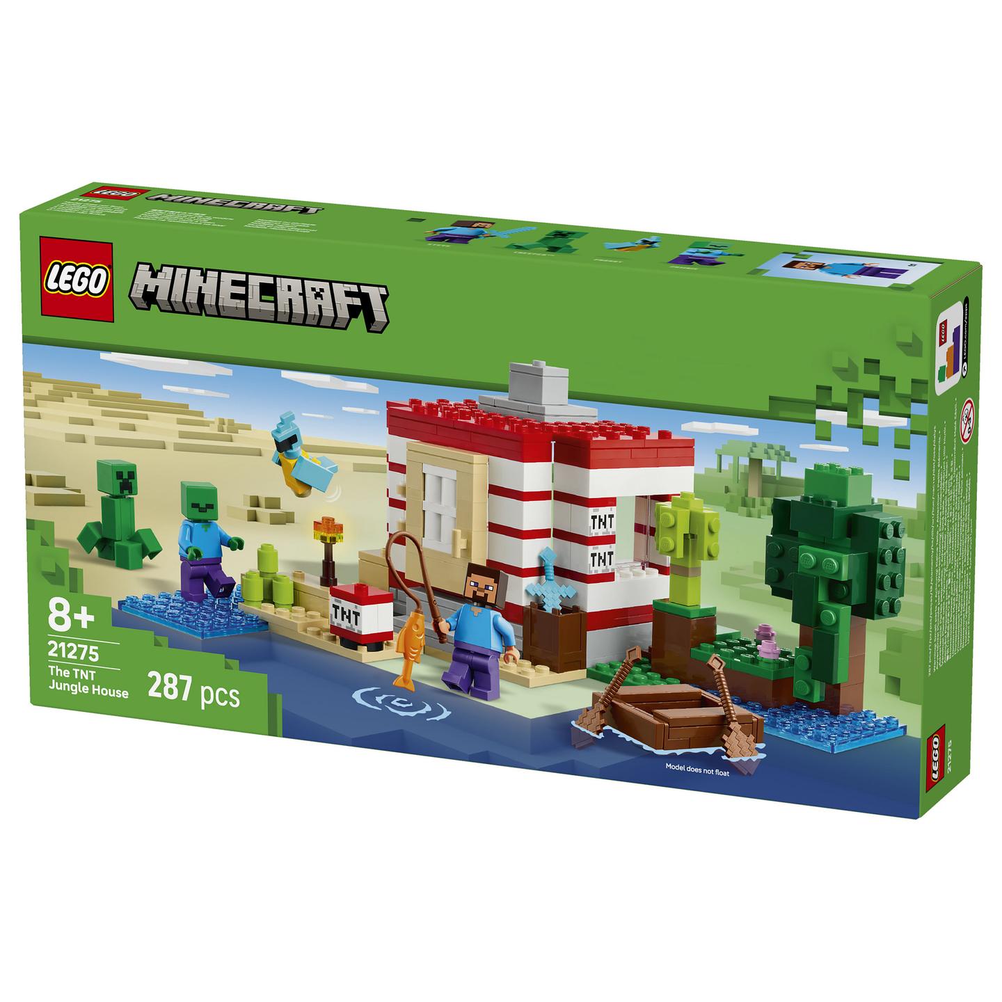 LEGO Minecraft The TNT Jungle House - 28