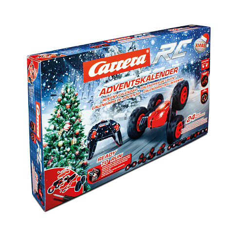 Lodra Carrera RC Turnator 2.0 / Stunt Car / 1:24 / Electric / 2.4 GHz / 360° Stunts / 12+ - Zezë/Kuqe