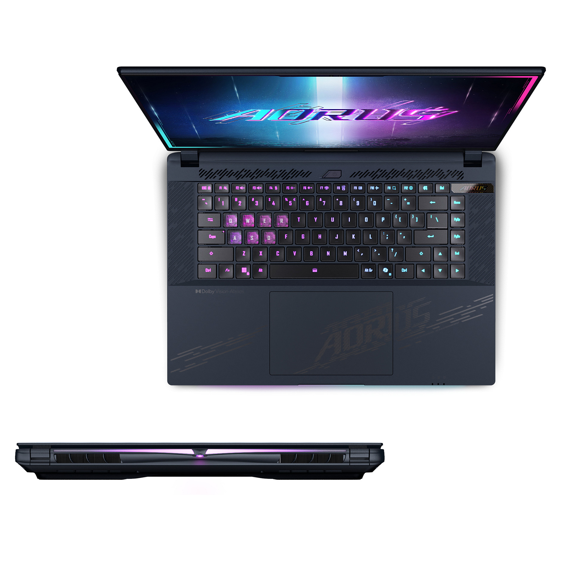 Laptop Gaming Gigabyte Aorus Master 16 / Ultra 9 275HX / 32GB DDR5 / 2TB / 16" WQXGA OLED 240Hz / RTX 5080 16GB / DE - Zezë - 3