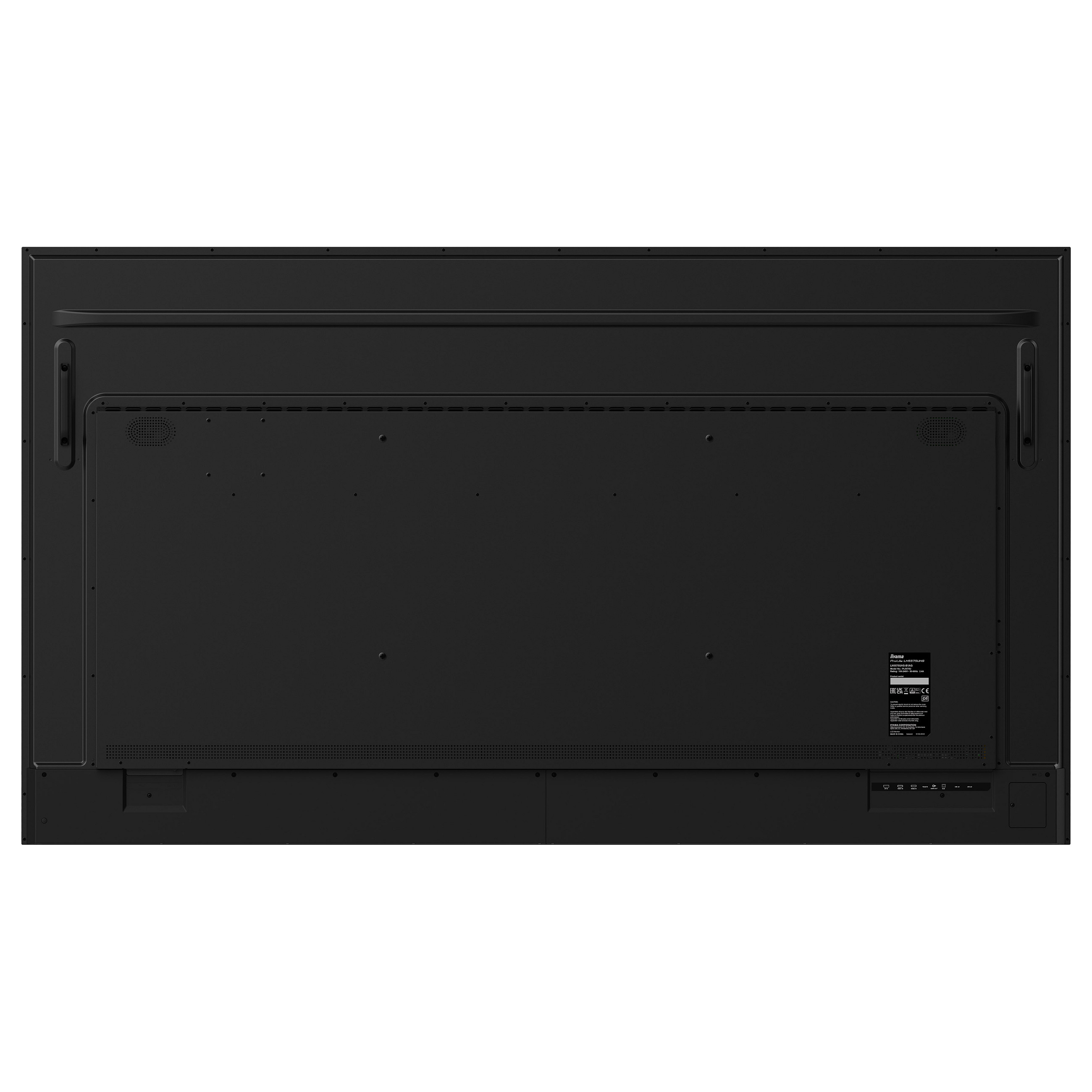 Ekran Prezantues IIYAMA ProLite LH8665UHSB-B1 / 86″ / 4K UHD IPS LED / 60 Hz / 8ms / HDMI + DP + USB - Zezë - 12
