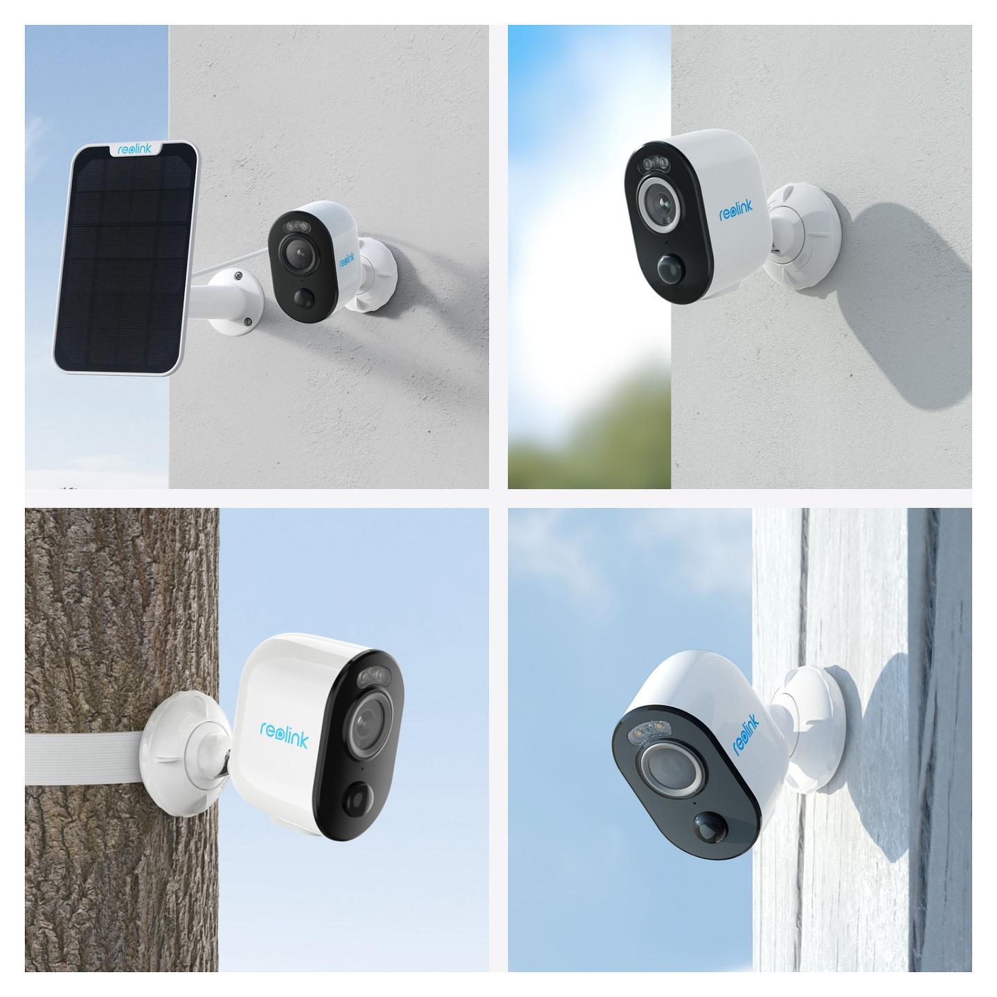 Kamerë Sigurie IP CCTV Reolink Argus Series B330, 5MP, 2.8mm, Wi-Fi Dual-Band, Color Night Vision, AI, 16x Digital Zoom, IP65 - Bardhë - 3