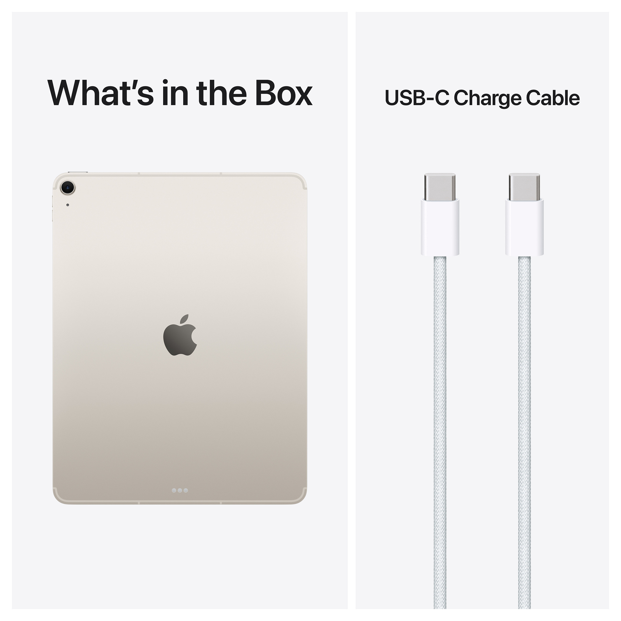 Apple iPad Air M4 13" / Wi‑Fi + Cellular / 256GB – Starlight - 10