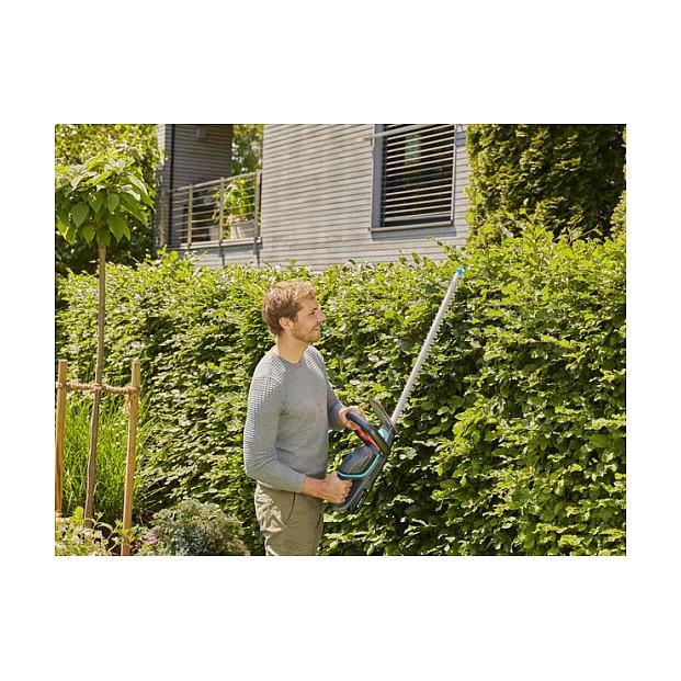 Gërshërë për Gardh me Bateri GARDENA ComfortCut 60/18V P4A, 60cm, 20mm, 18V, Solo - Gjelbër/Hiri - 4