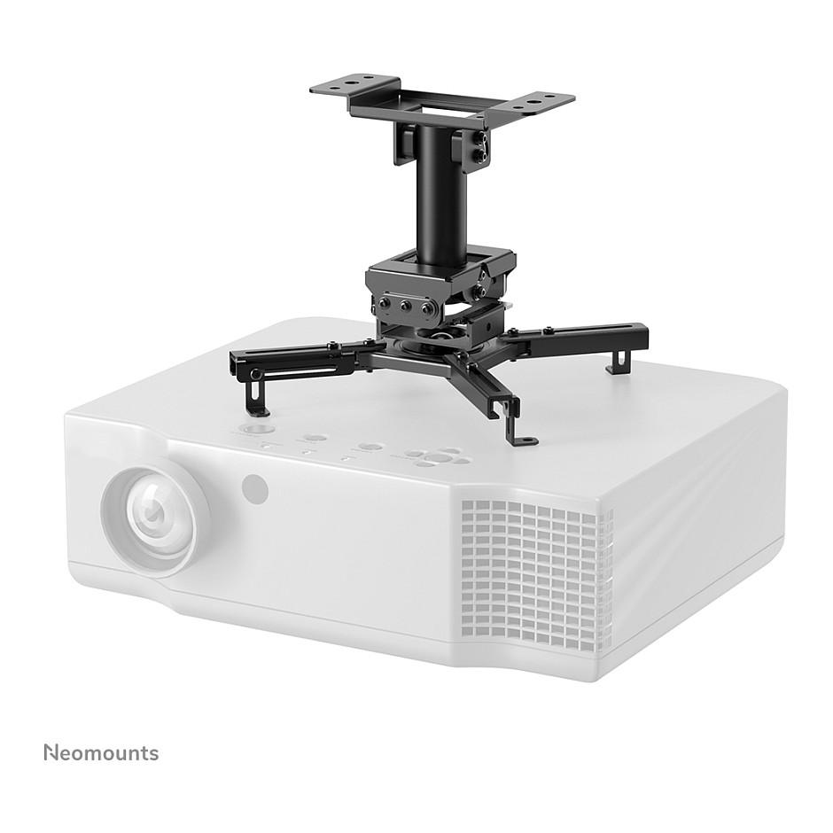 Mbajtëse për Projektor Neomounts CL25-530BL1 / Tavan / 45 kg / Full Motion – Zezë