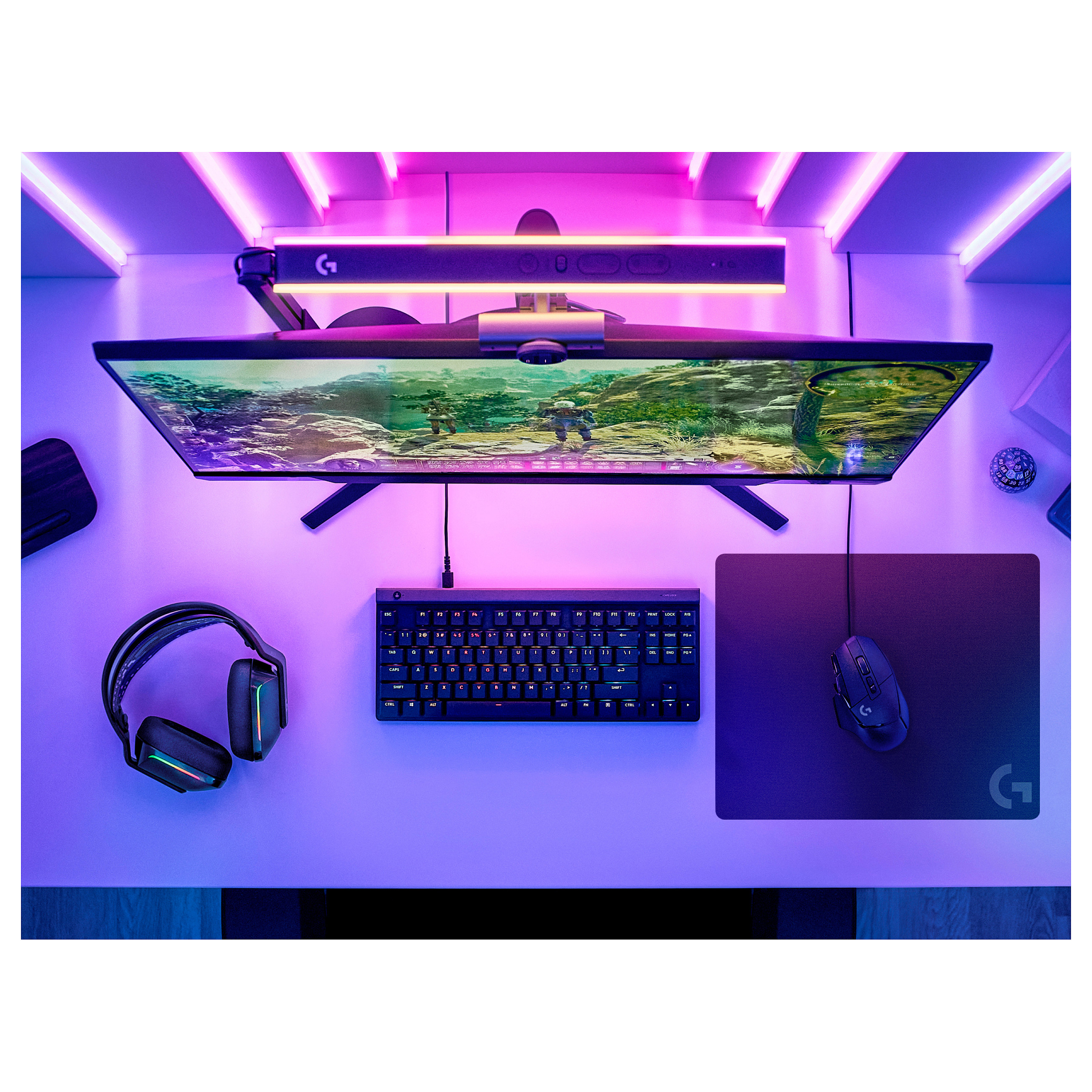 Mauspad Logitech G240 Cloth Gaming Mouse Pad / 340mm x 280mm x 1mm – Zezë - 7