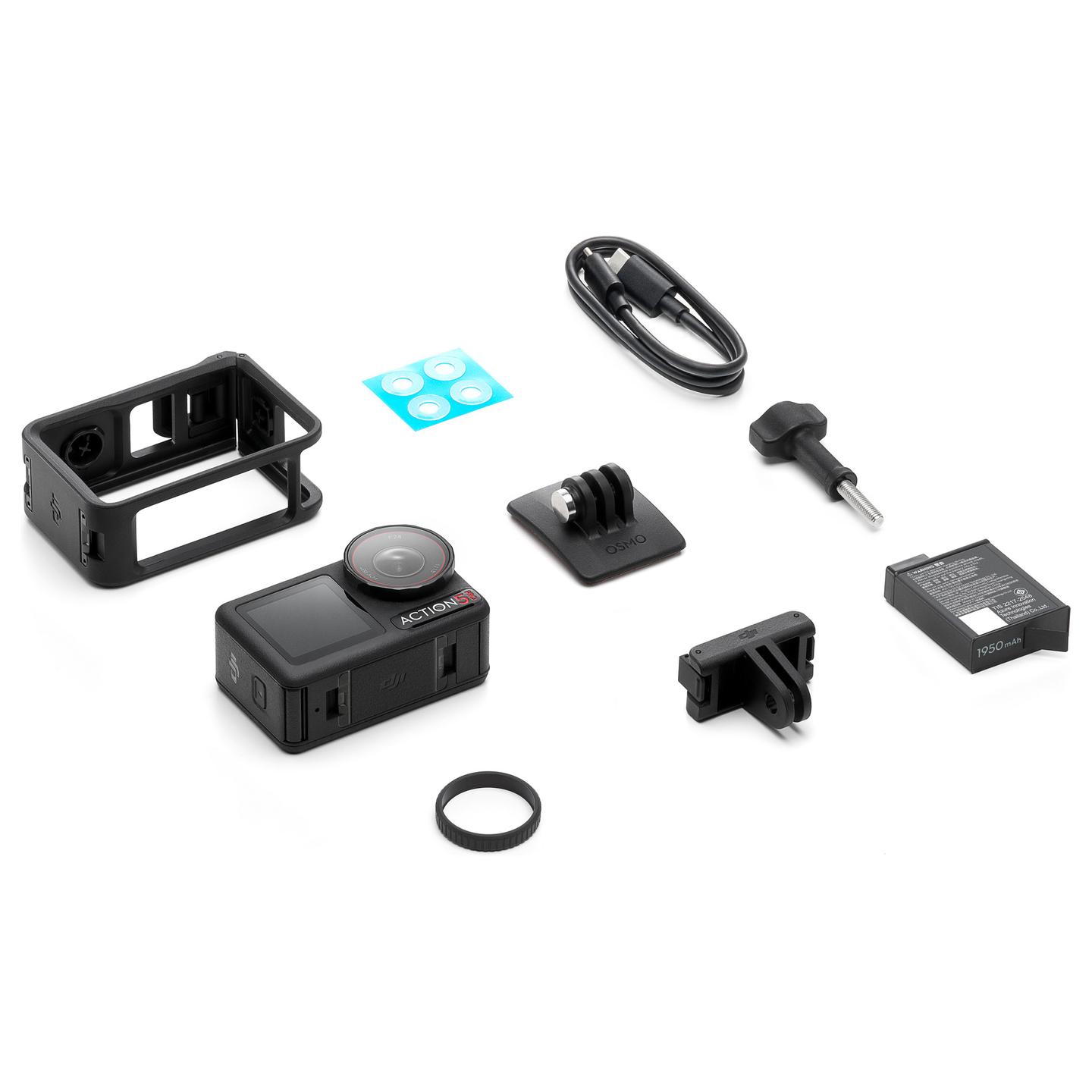 Video Kamera DJI Osmo Action 5 Pro, 4K, 120fps, 1/1.3" CMOS, 155°, 47GB - Zezë - 10