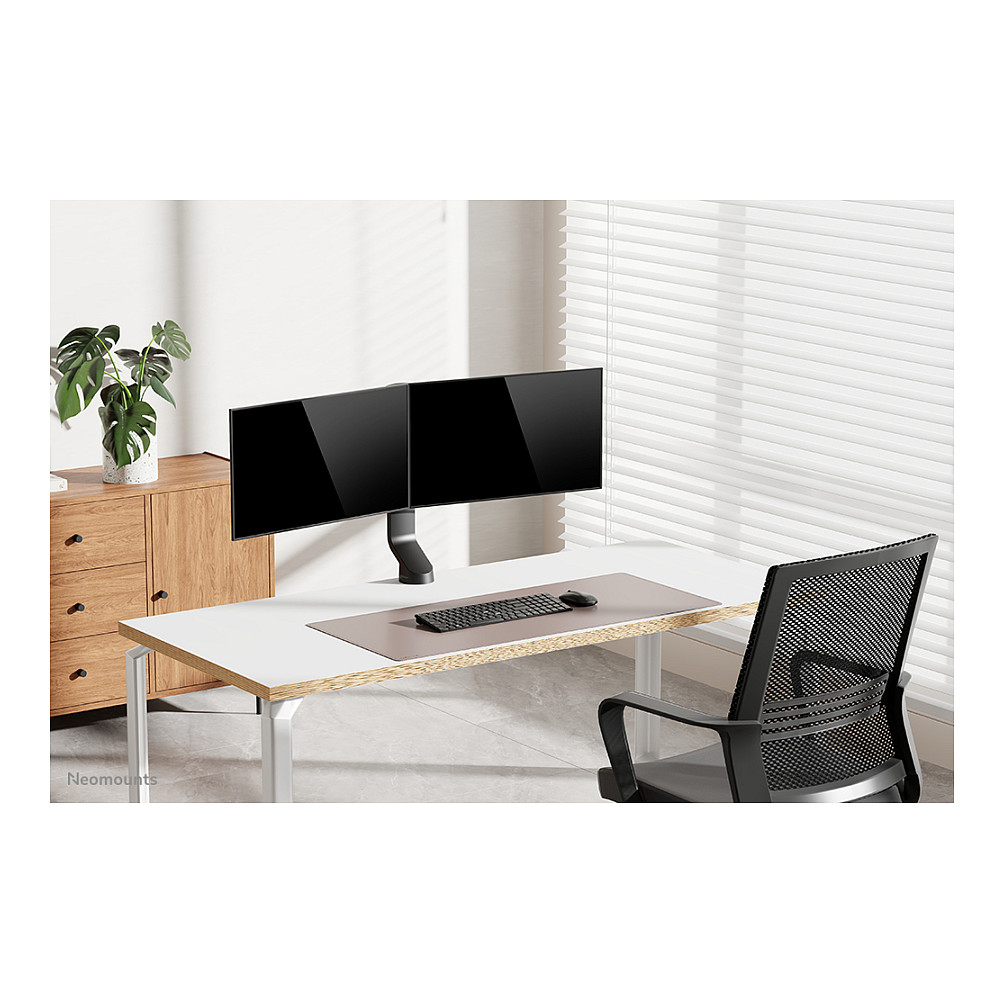 Mbajtëse për Monitor Neomounts FPMA-D860DBLACK Mbajtëse tavoline për dy ekrane të sheshtë deri në 27" (69 cm) 7KG - 16
